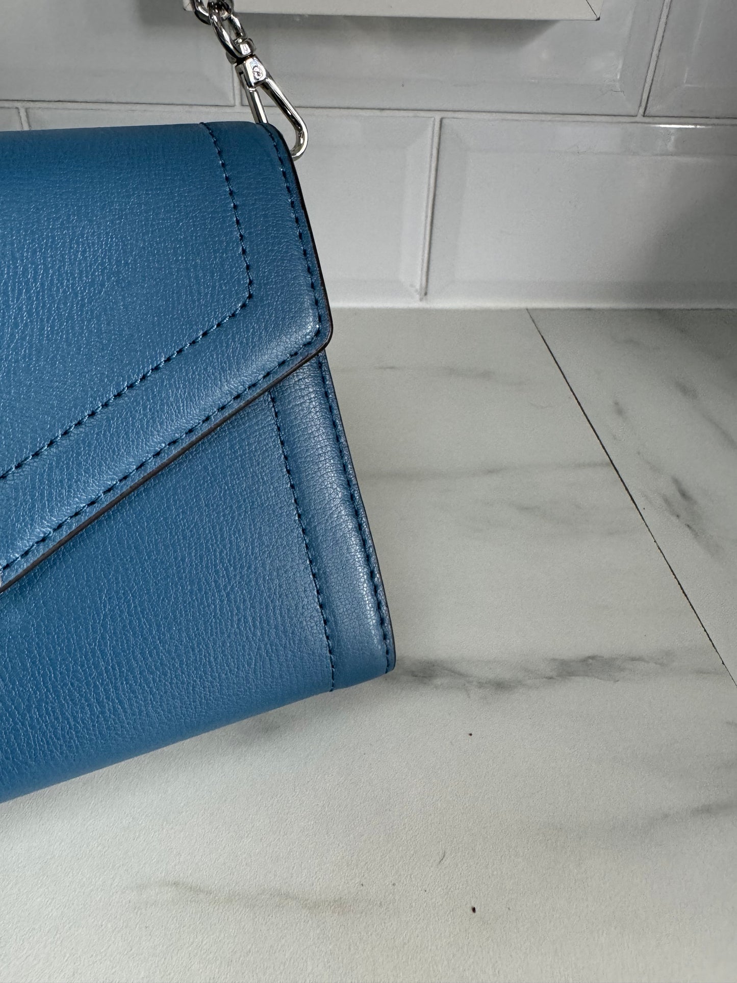 Michael Kors Kinsley WOC - Denim Blue