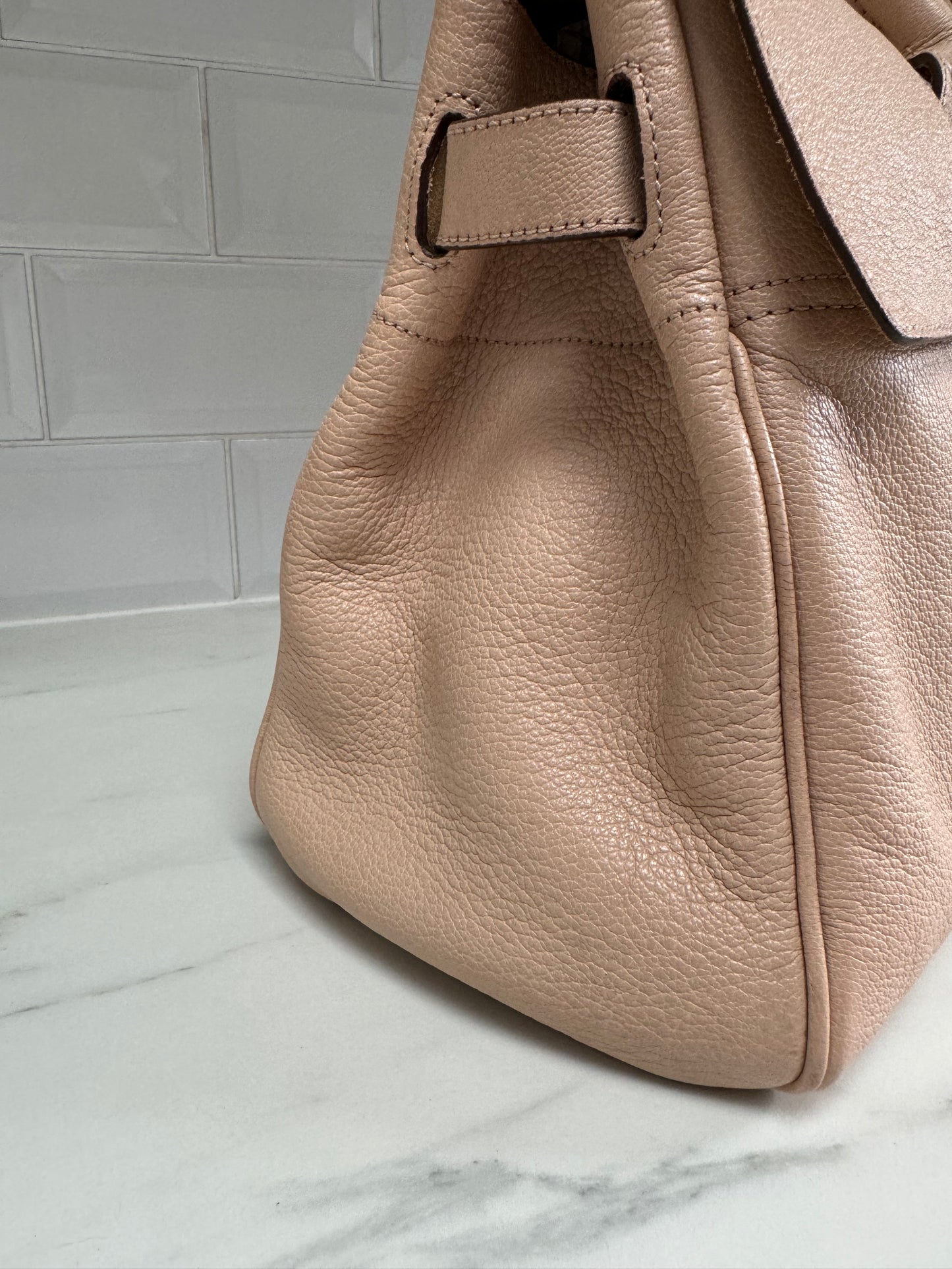 Mulberry Bayswater - putty/neutral/nude