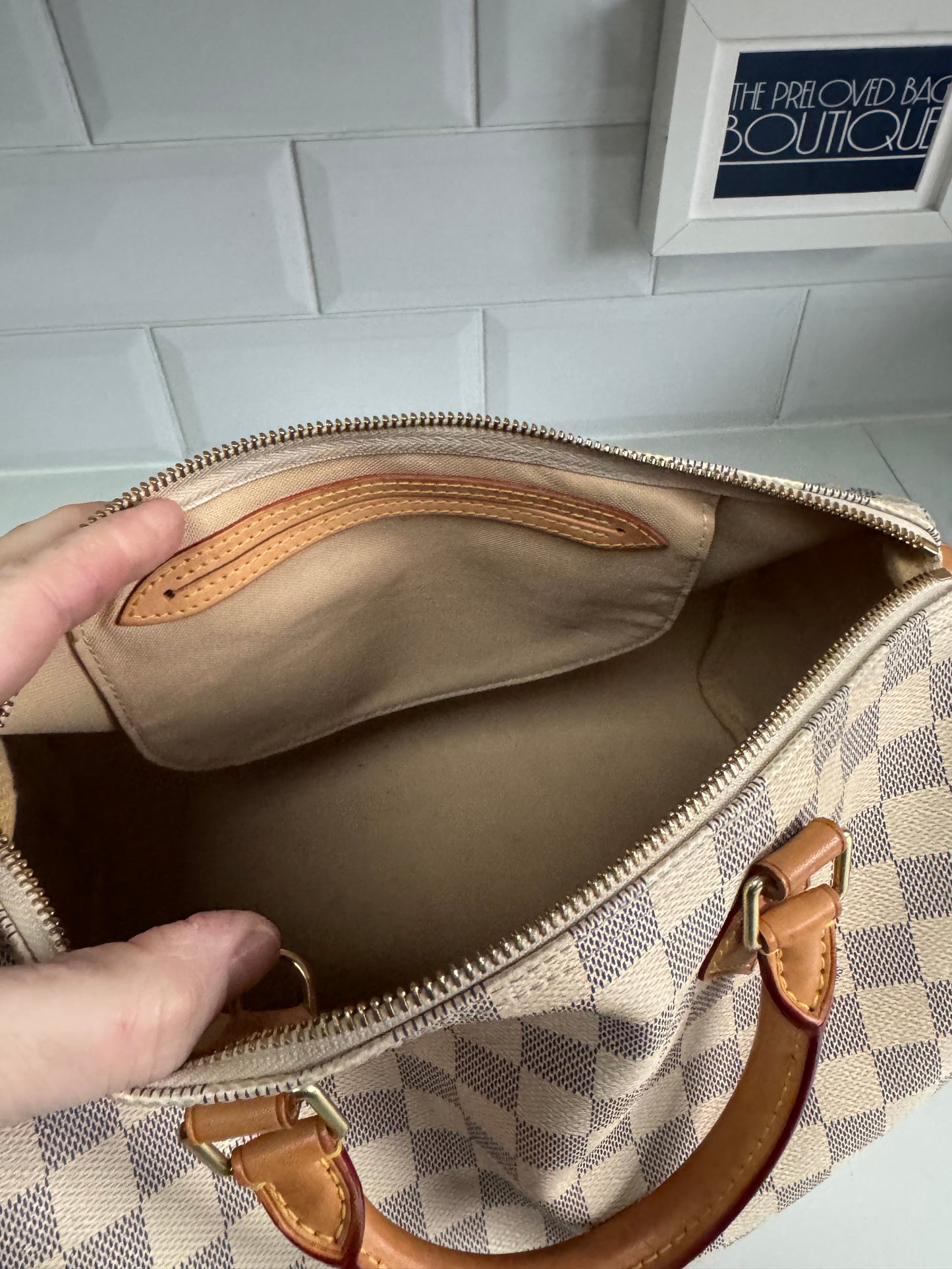 Louis Vuitton Speedy 30 - Damier Azure