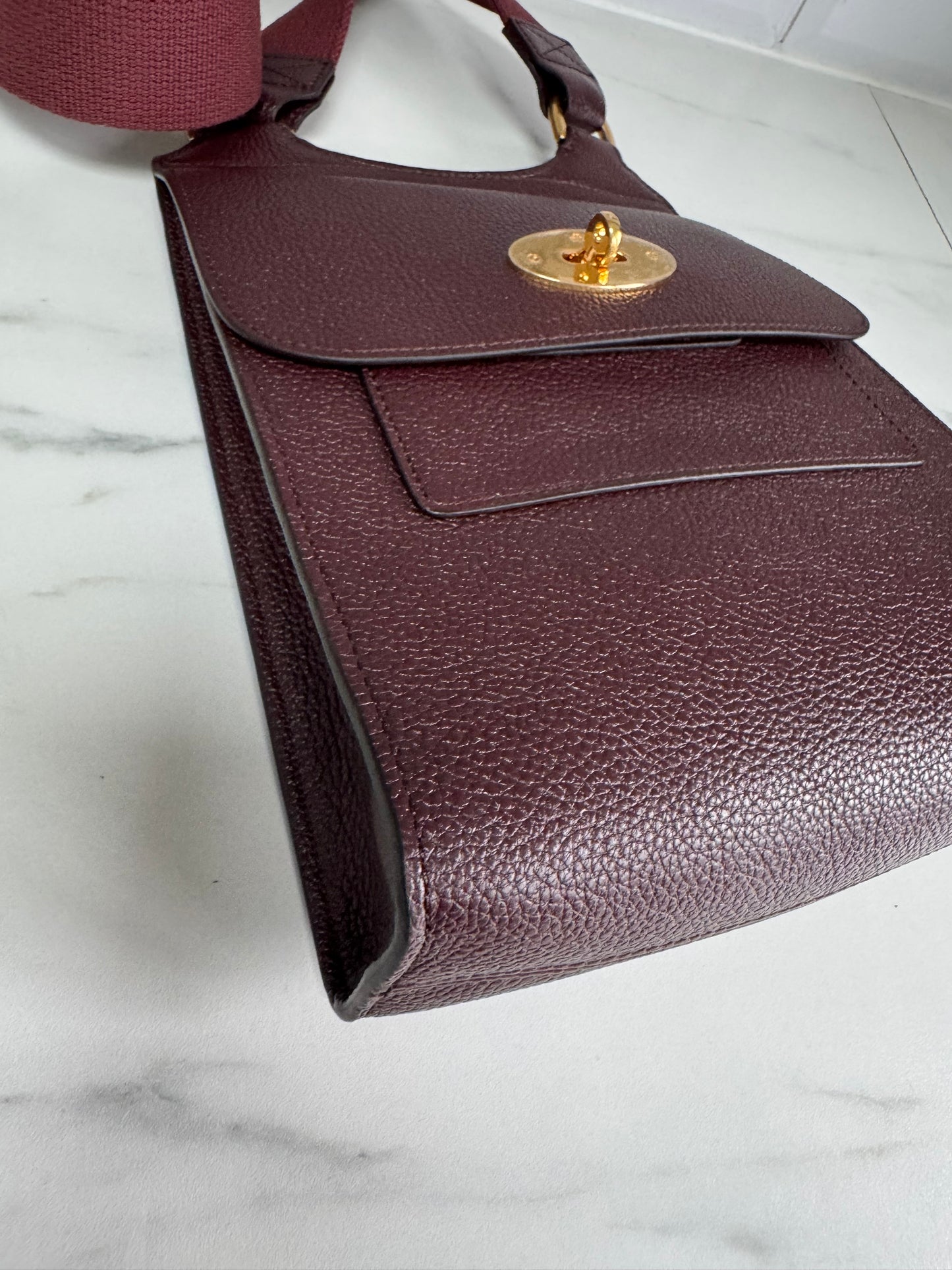 Mulberry Small Antony - Oxblood