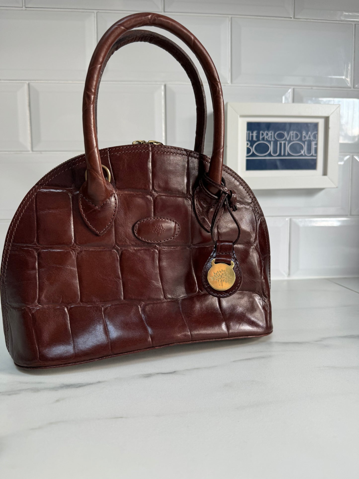 Mulberry Vintage Edbury - Chocolate Brown