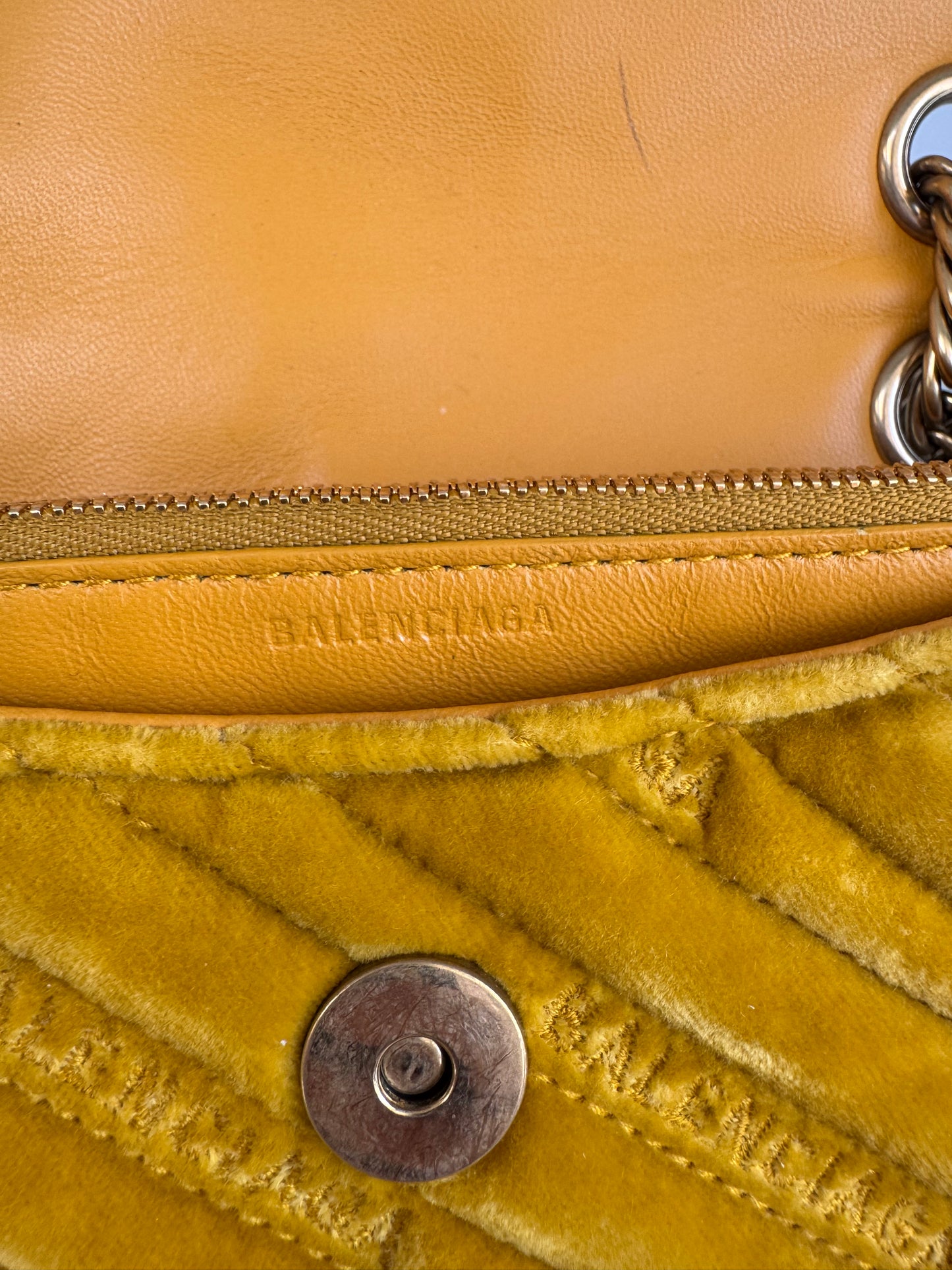 Balenciaga Camera Bag - Ochre/Mustard