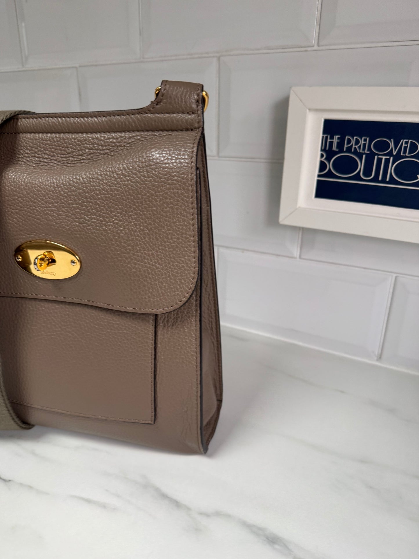 Mulberry Antony Messenger - Clay