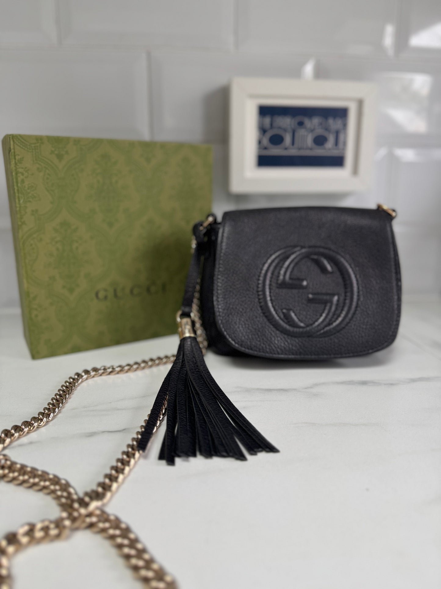 Gucci Small Soho Flap - Black