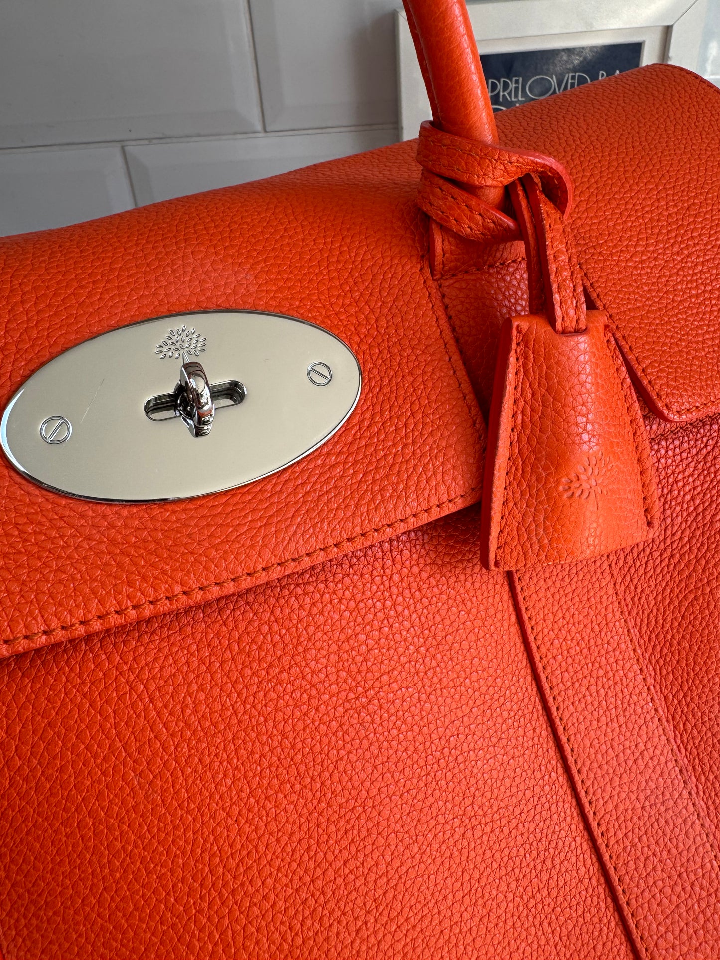 Mulberry Heritage Bayswater - Mandarin Orange