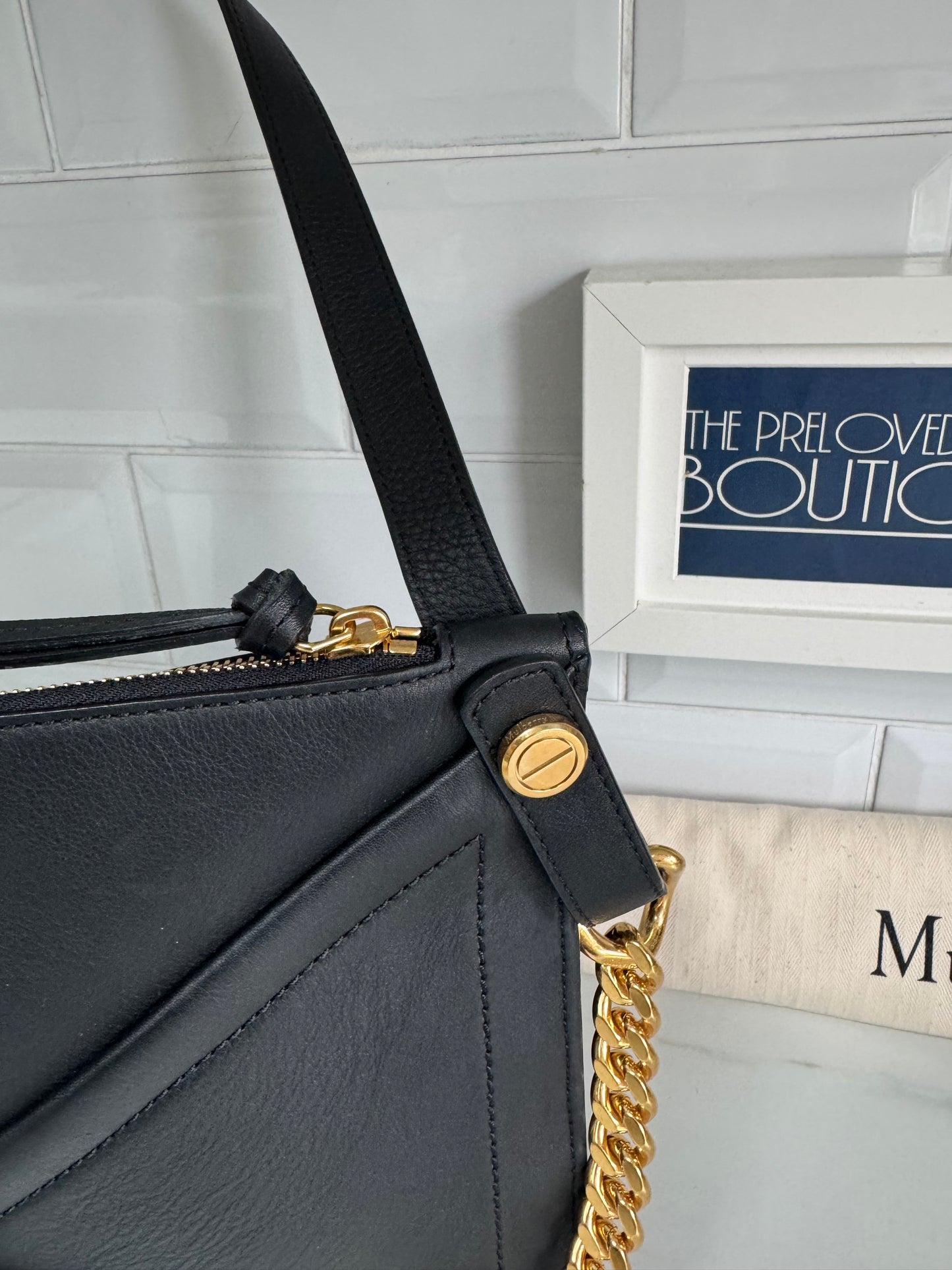 Mulberry M Pouch - Black