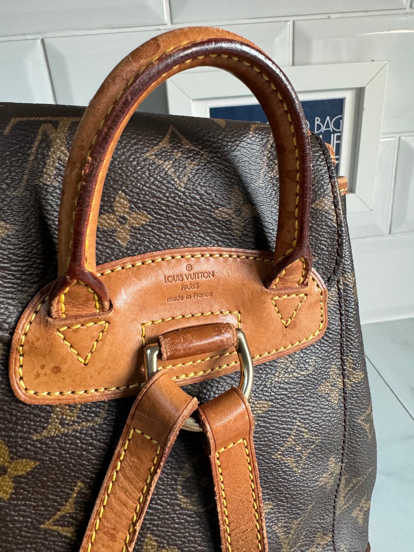 Louis Vuitton Vintage Montsouris Mini Backpack - Monogram