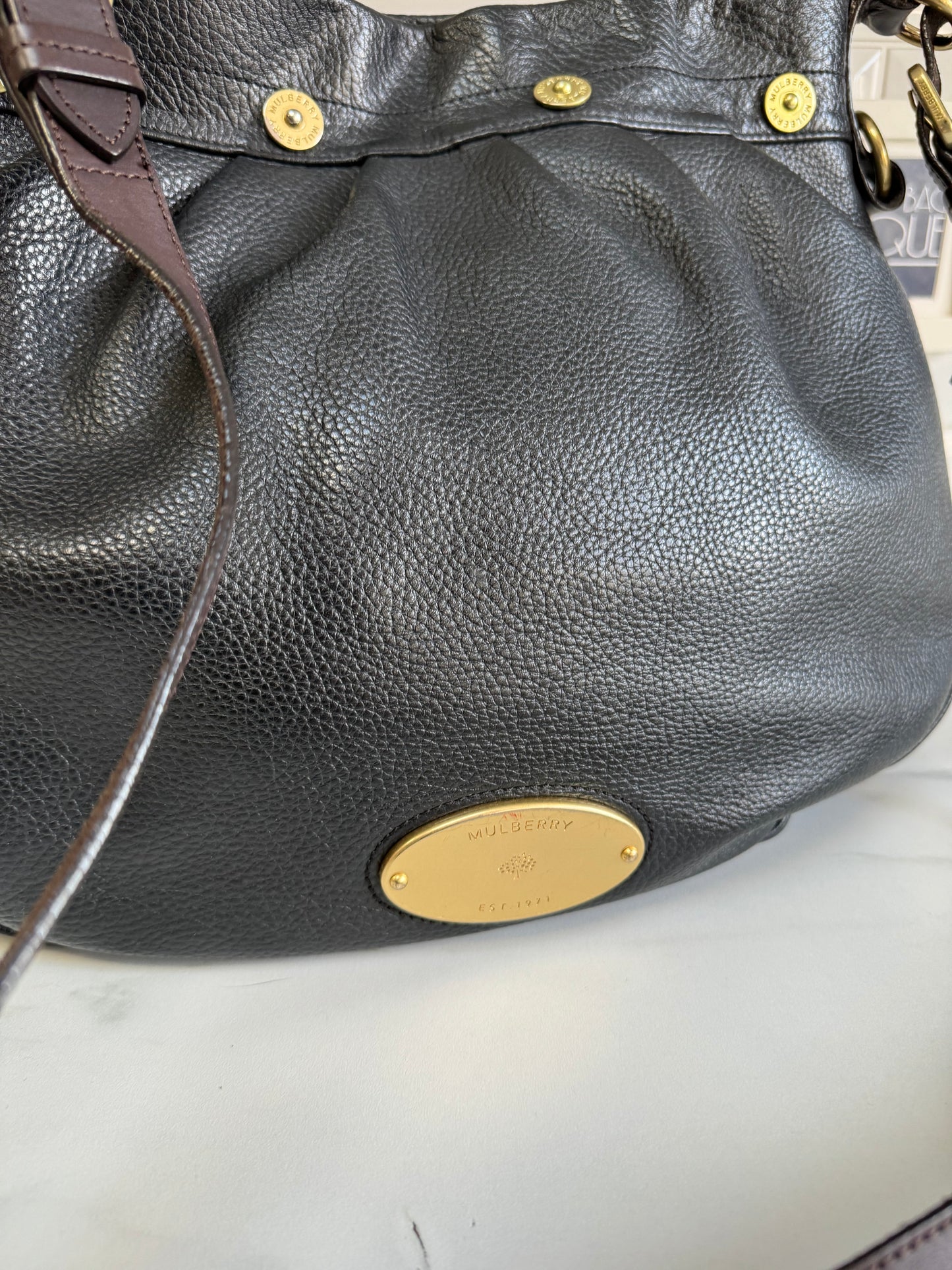 Mulberry Mitzy Messenger -Black