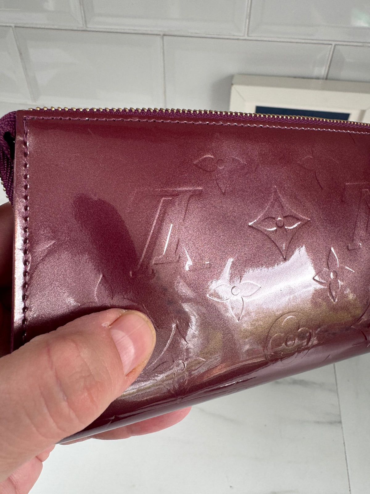 Louis Vuitton Zipped Cosmetic Pouch Trousse - Violette Vernis