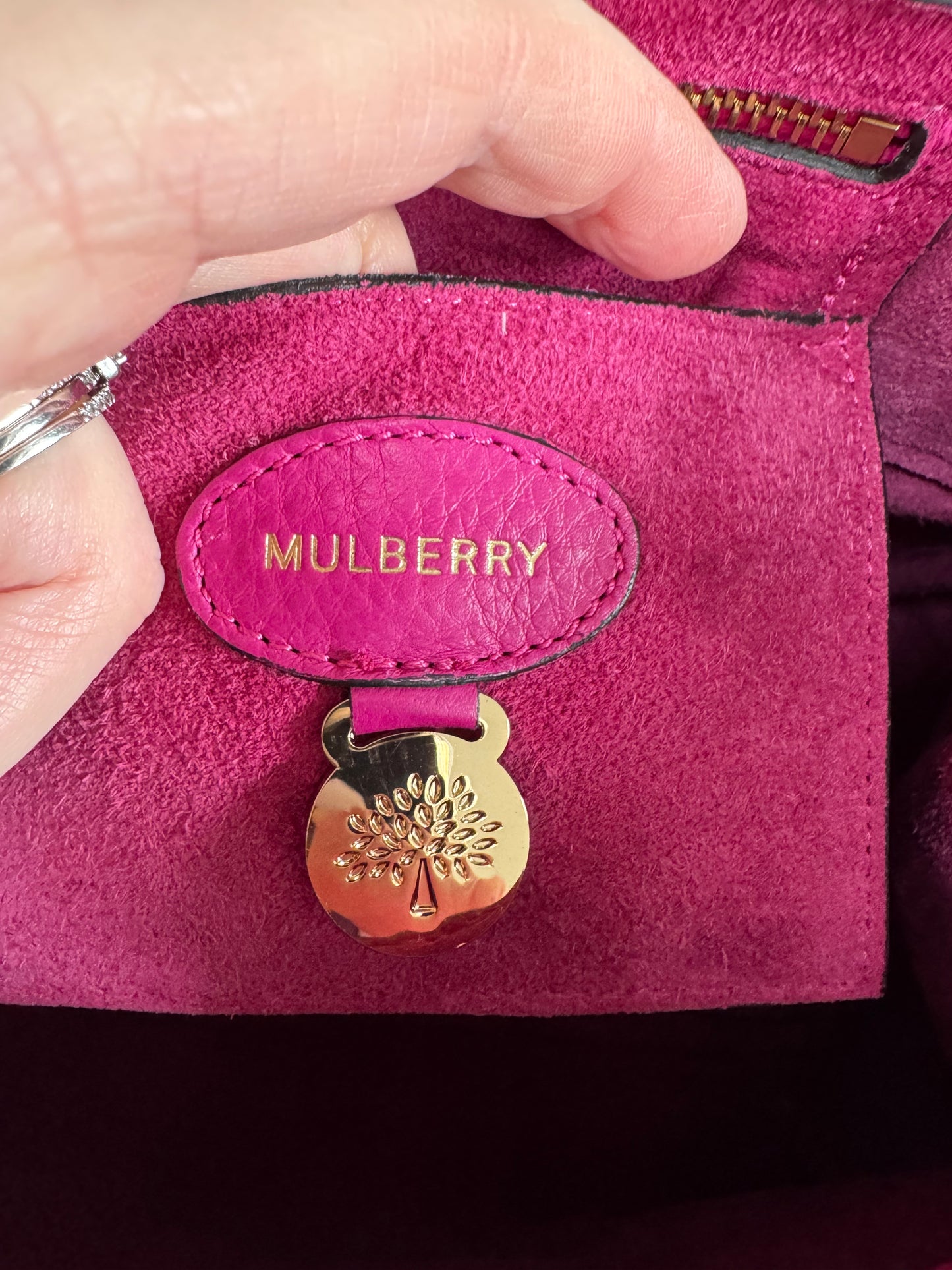 Mulberry Bayswater - FuschIa Pink