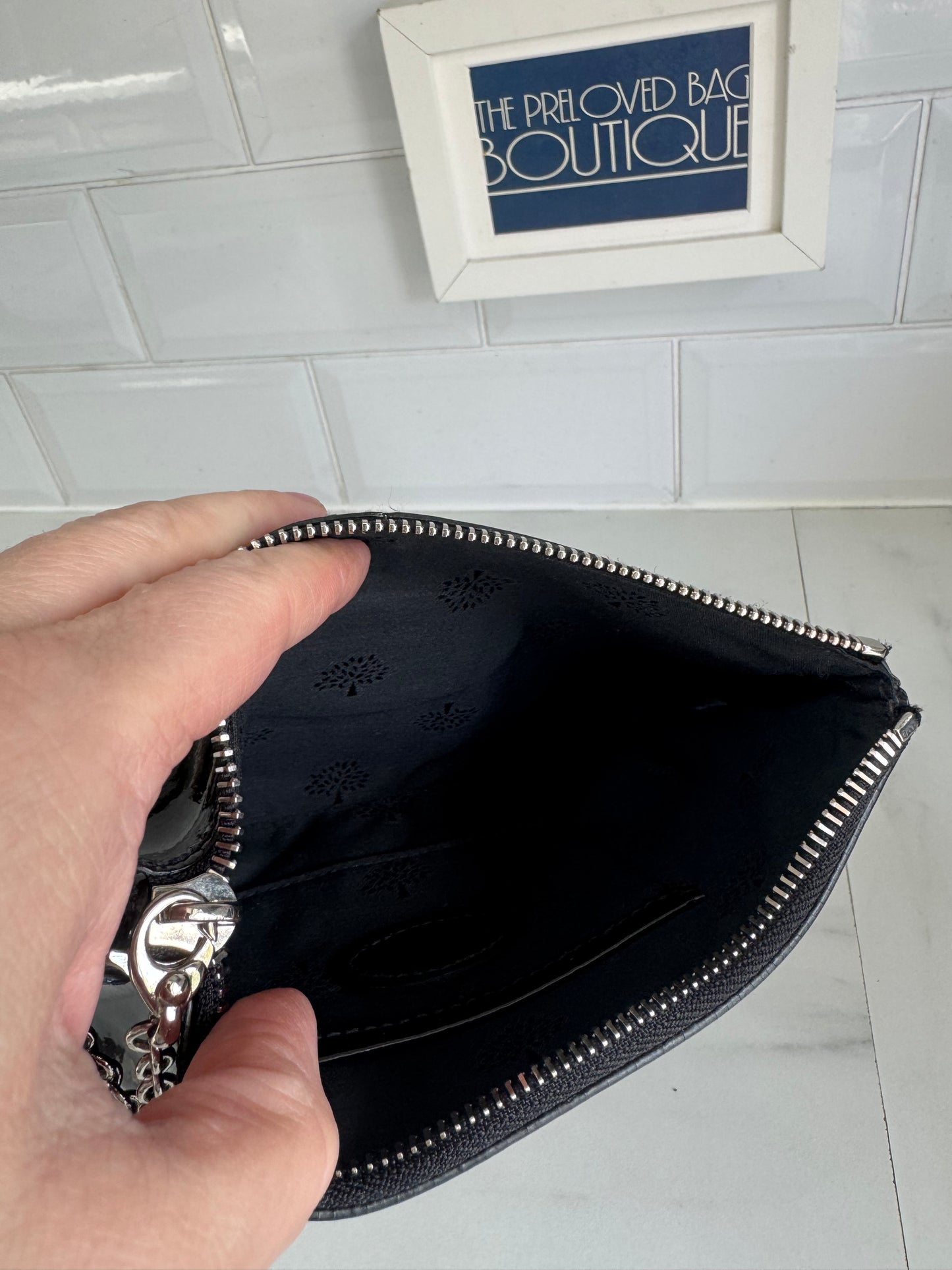 Mulberry Charlie Pochette - Black