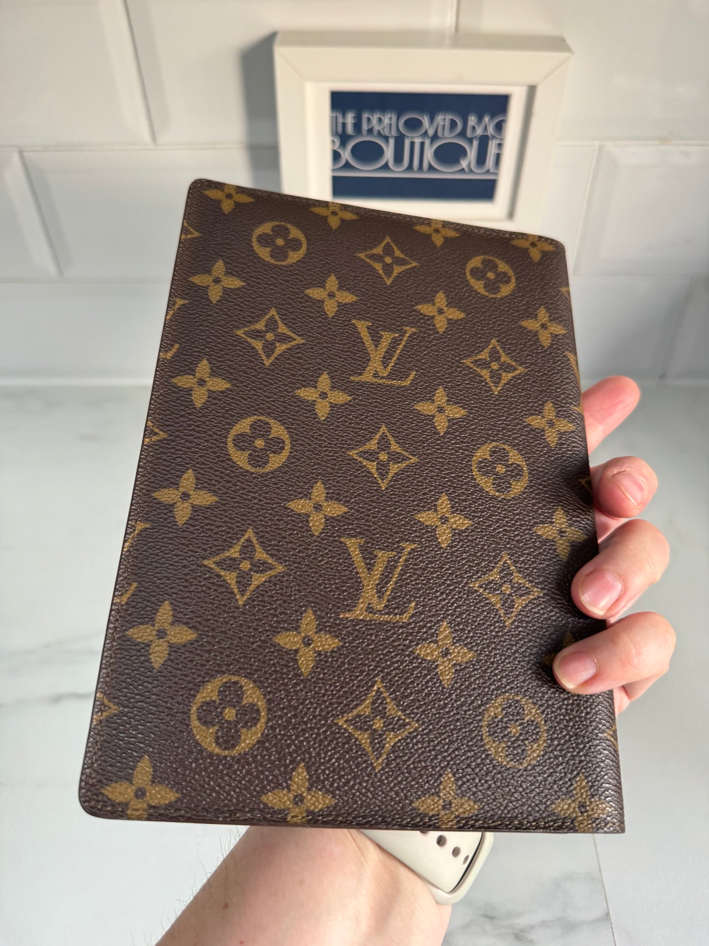 Louis Vuitton Notebook Cover - Monogram