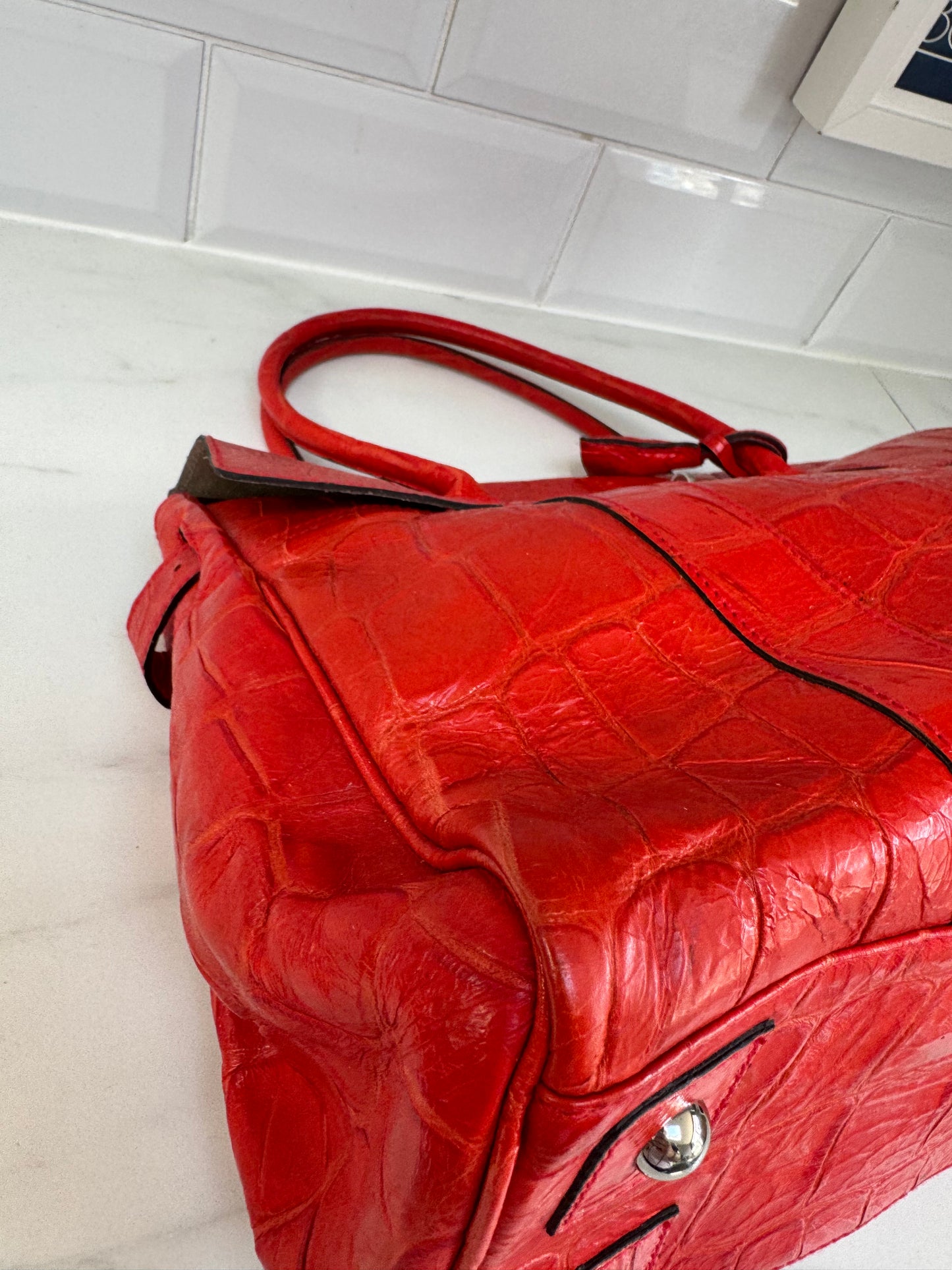 Mulberry Bayswater - Tomato Red Patent