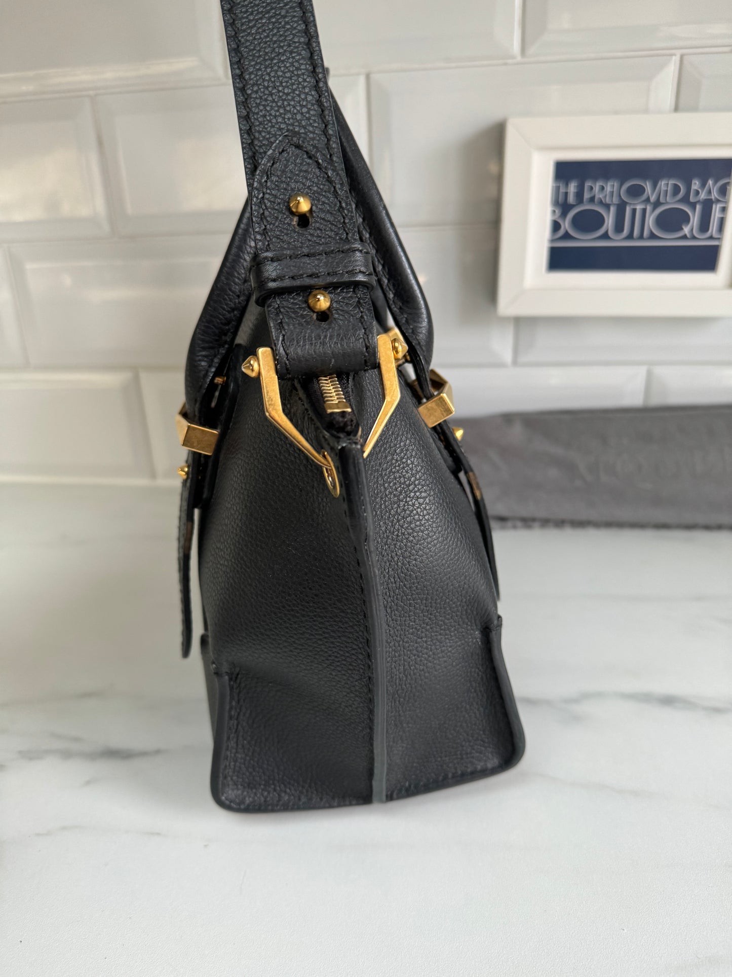 Alexander McQueen Small Legend Bag - Black