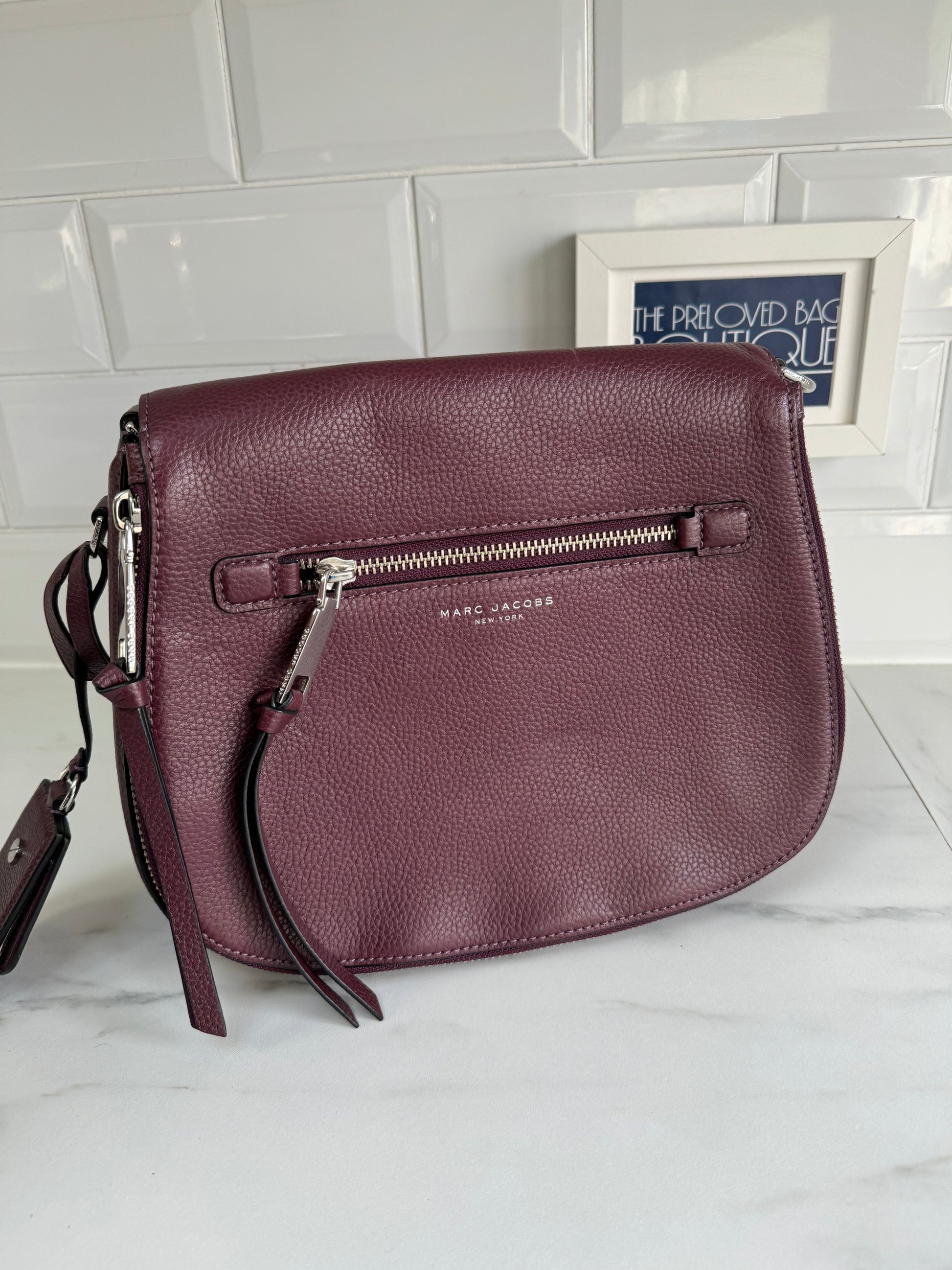 Marc jacobs gotham saddle 2025 bag