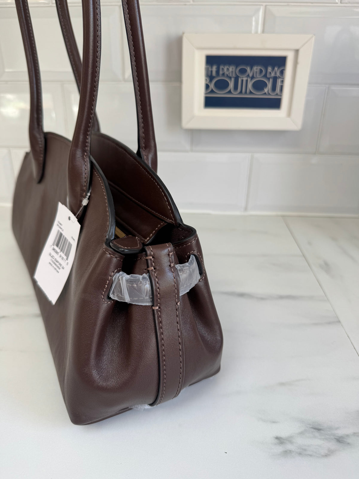Coach Empire Carryall 34- Chocolate Brown