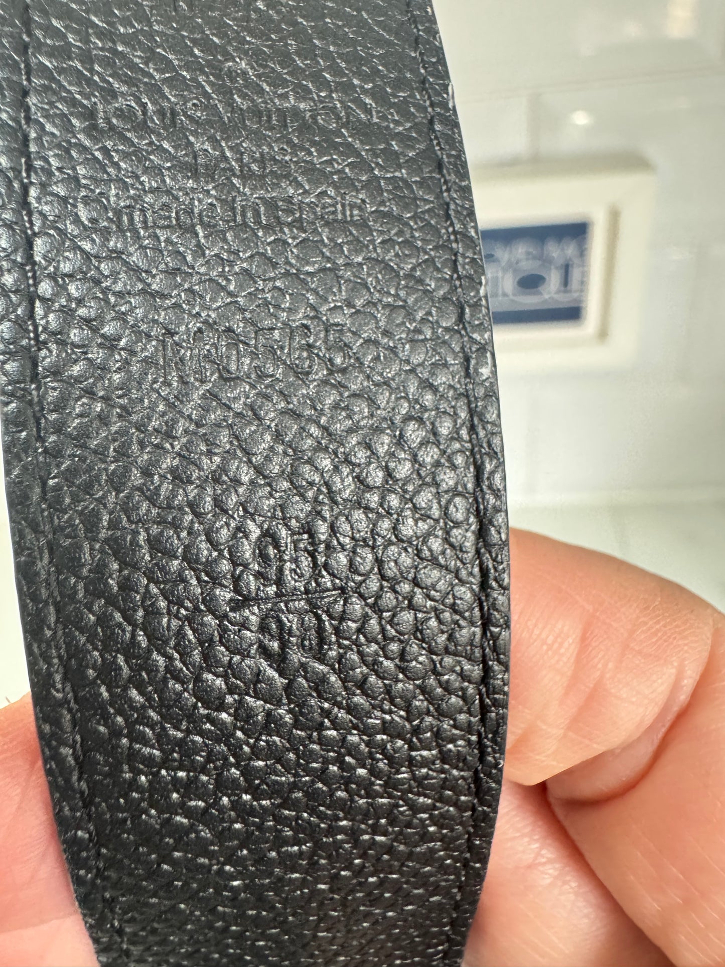 Louis Vuitton Initiales Belt - Black/Brown Monogram