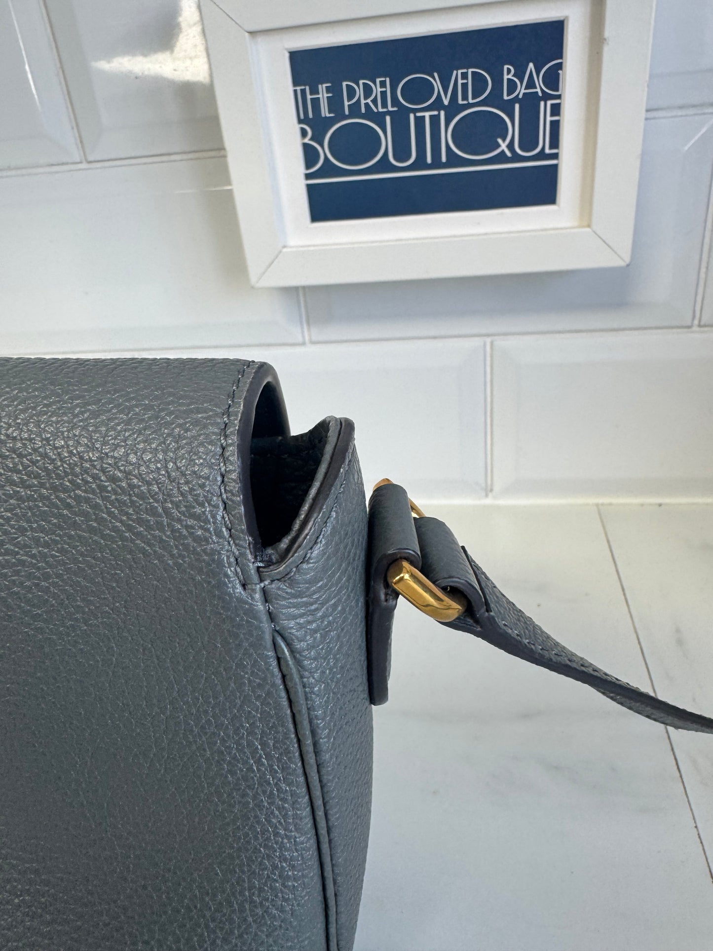Mulberry Small Tessie Satchel - Grey