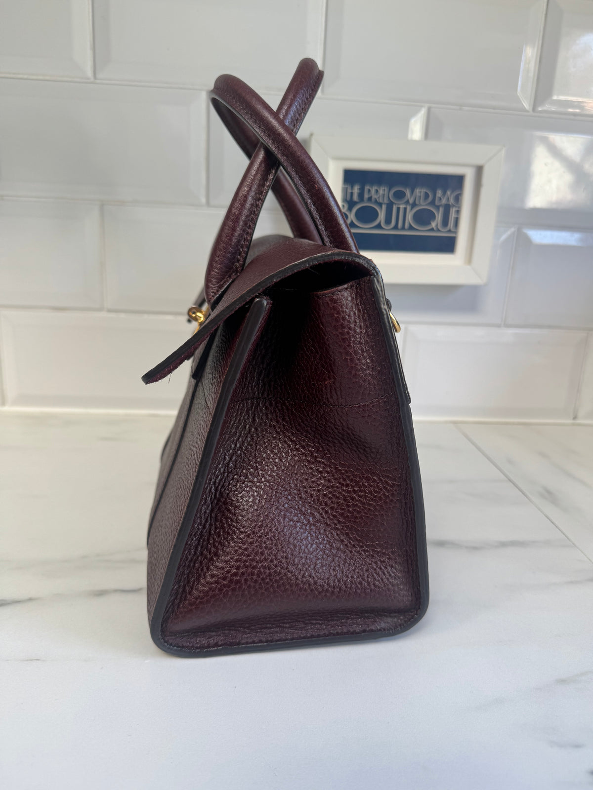 Mulberry Small Bayswater - Oxblood
