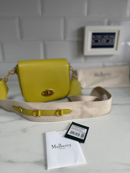 Mulberry Small Darley Satchel - Meadow Green