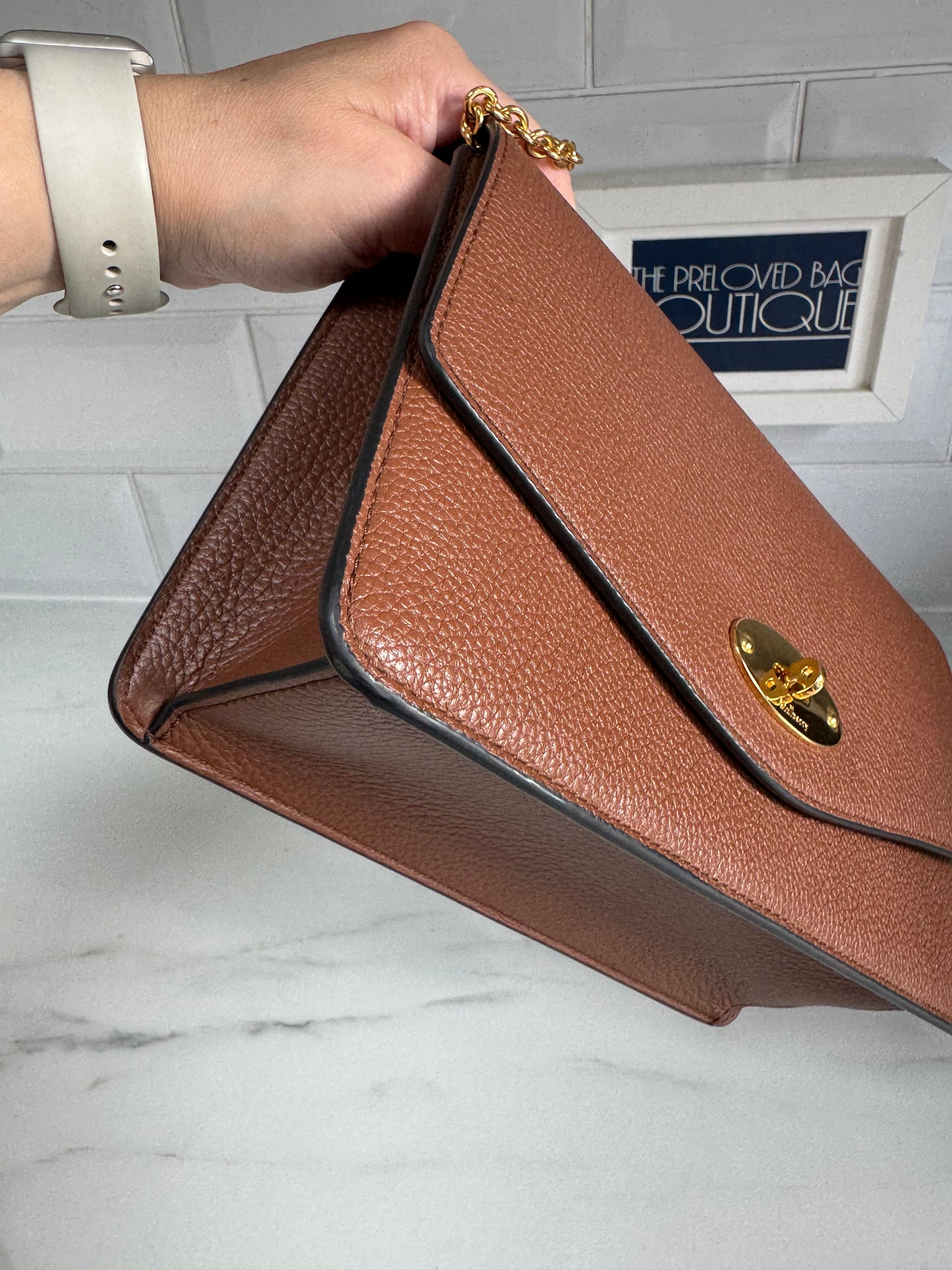 Mulberry Small Darley Shoulder Bag - Oak