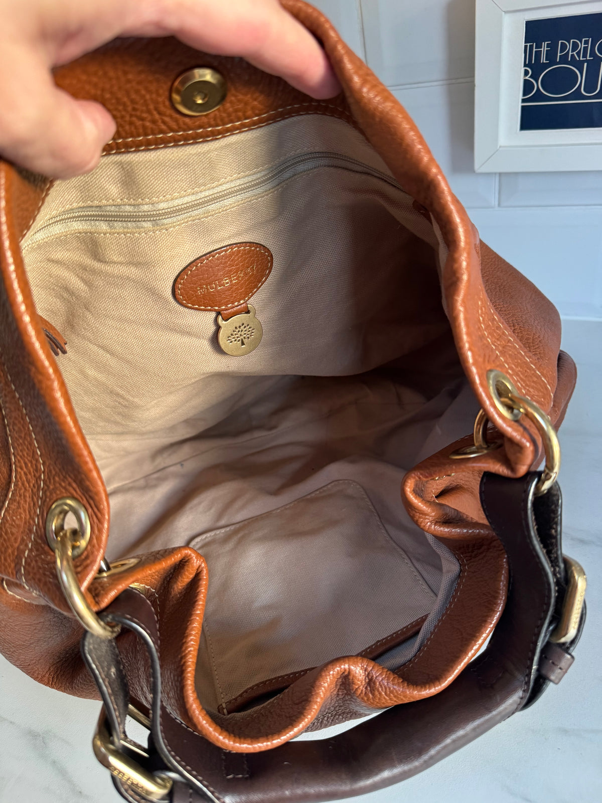 Mulberry Mitzy East West - Oak