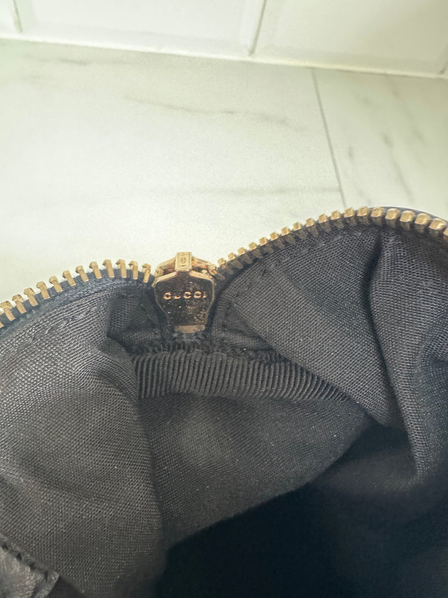Gucci Boston Guccissima Joy Hold-all - Navy
