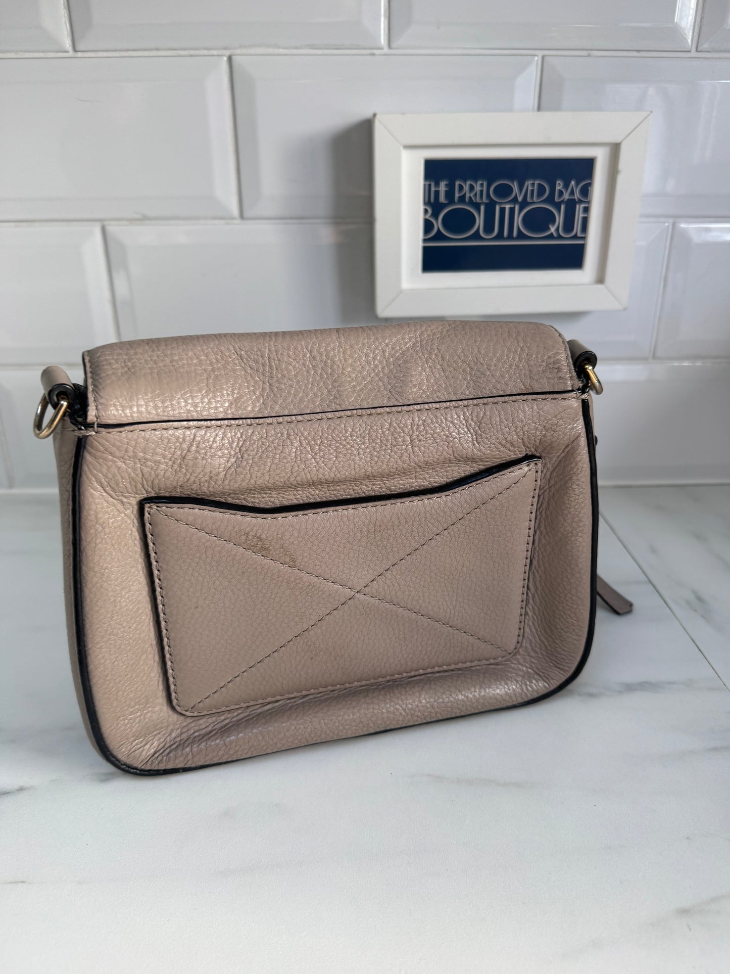 Marc Jacobs Nomad Recruit Small Saddle Bag - Grey