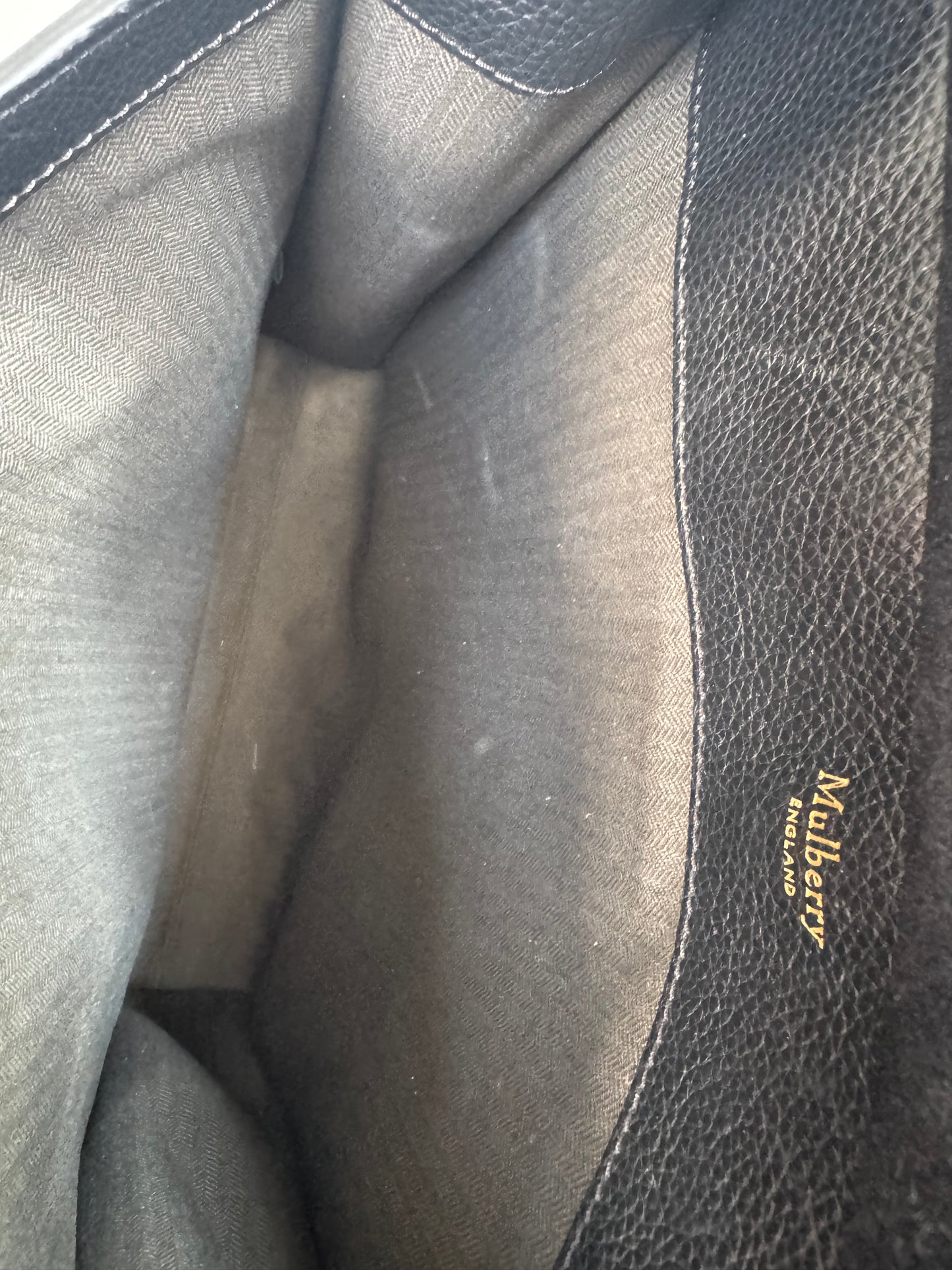 Mulberry Large Antony Messenger - Black