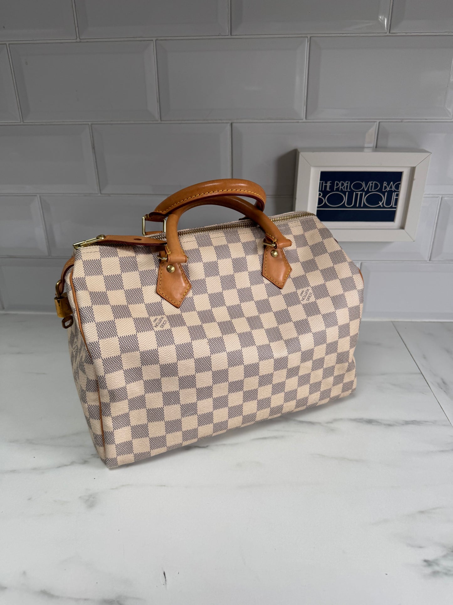 Louis Vuitton Speedy 30 - Damier Azure