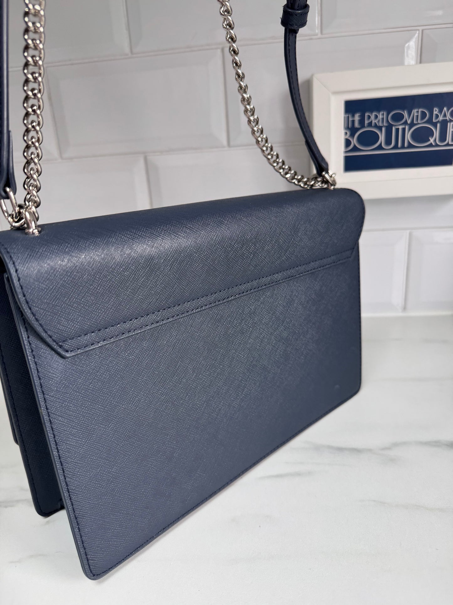 Vivienne Westwood Flap Bag - Blue