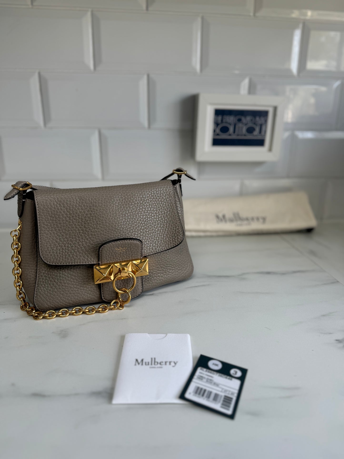 Mulberry Mini Keeley - Grey