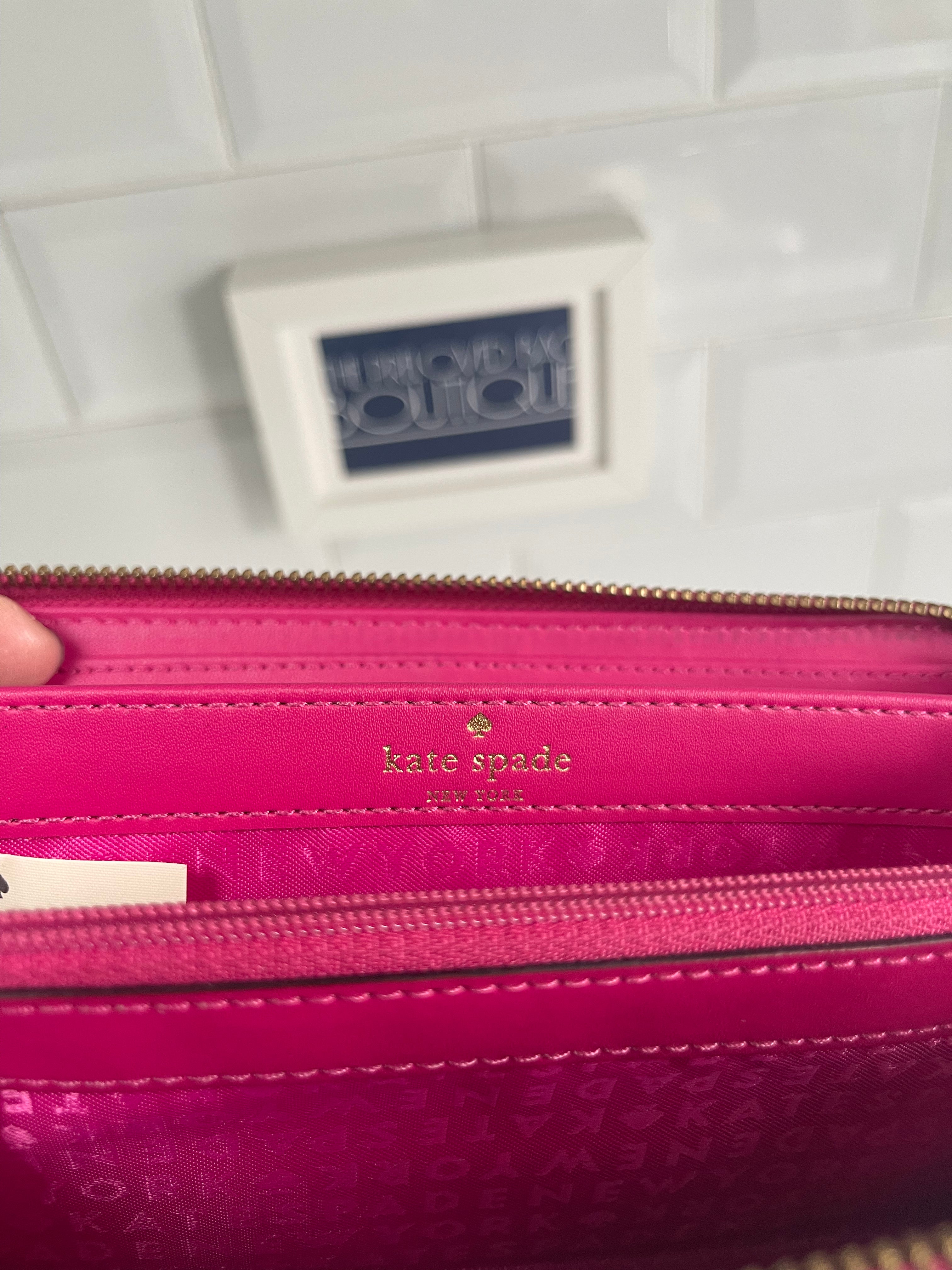 Kate spade discount hot pink wristlet