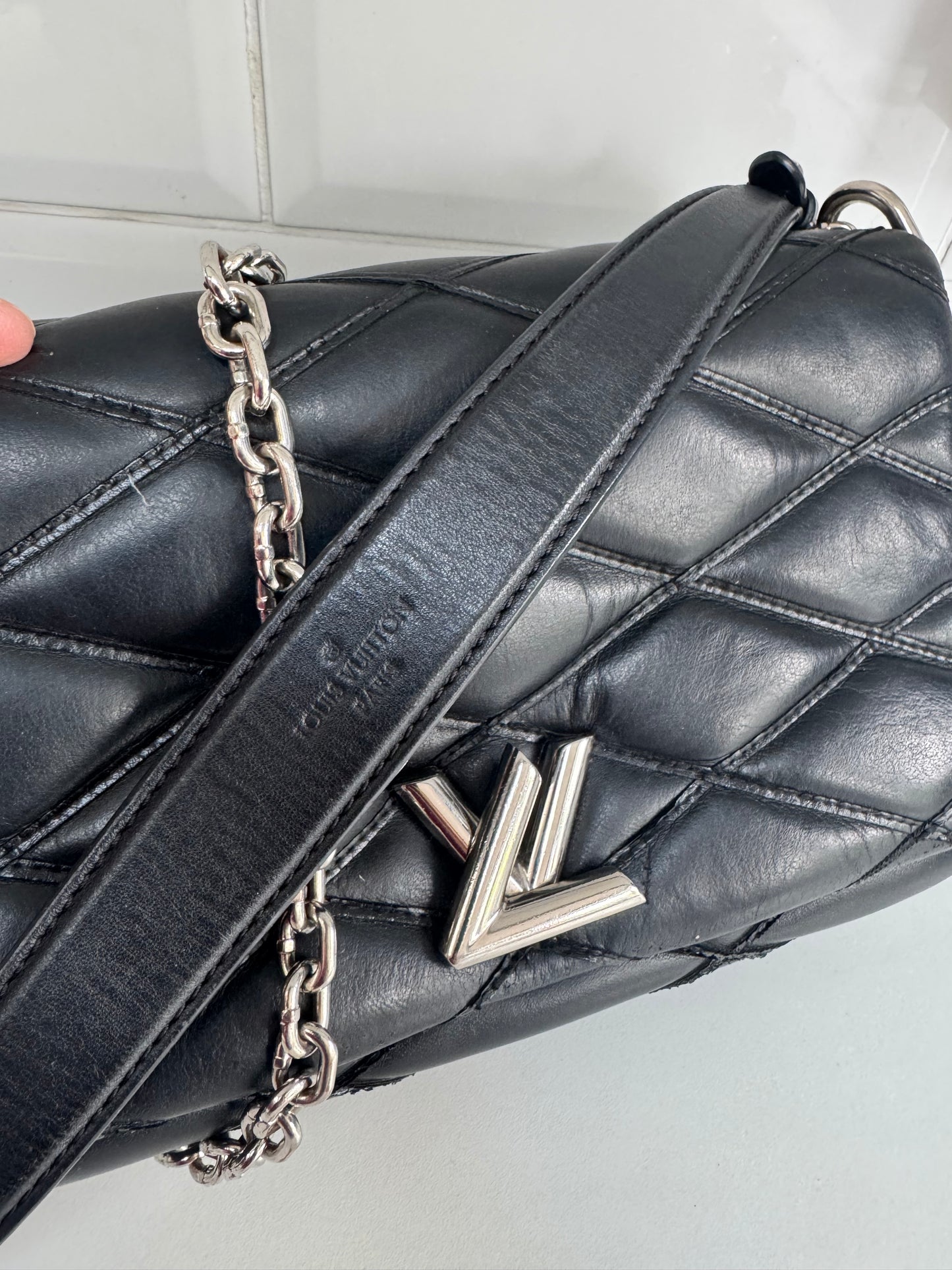 Louis Vuitton Go-14 Malletage PM Quilted Leather - Black
