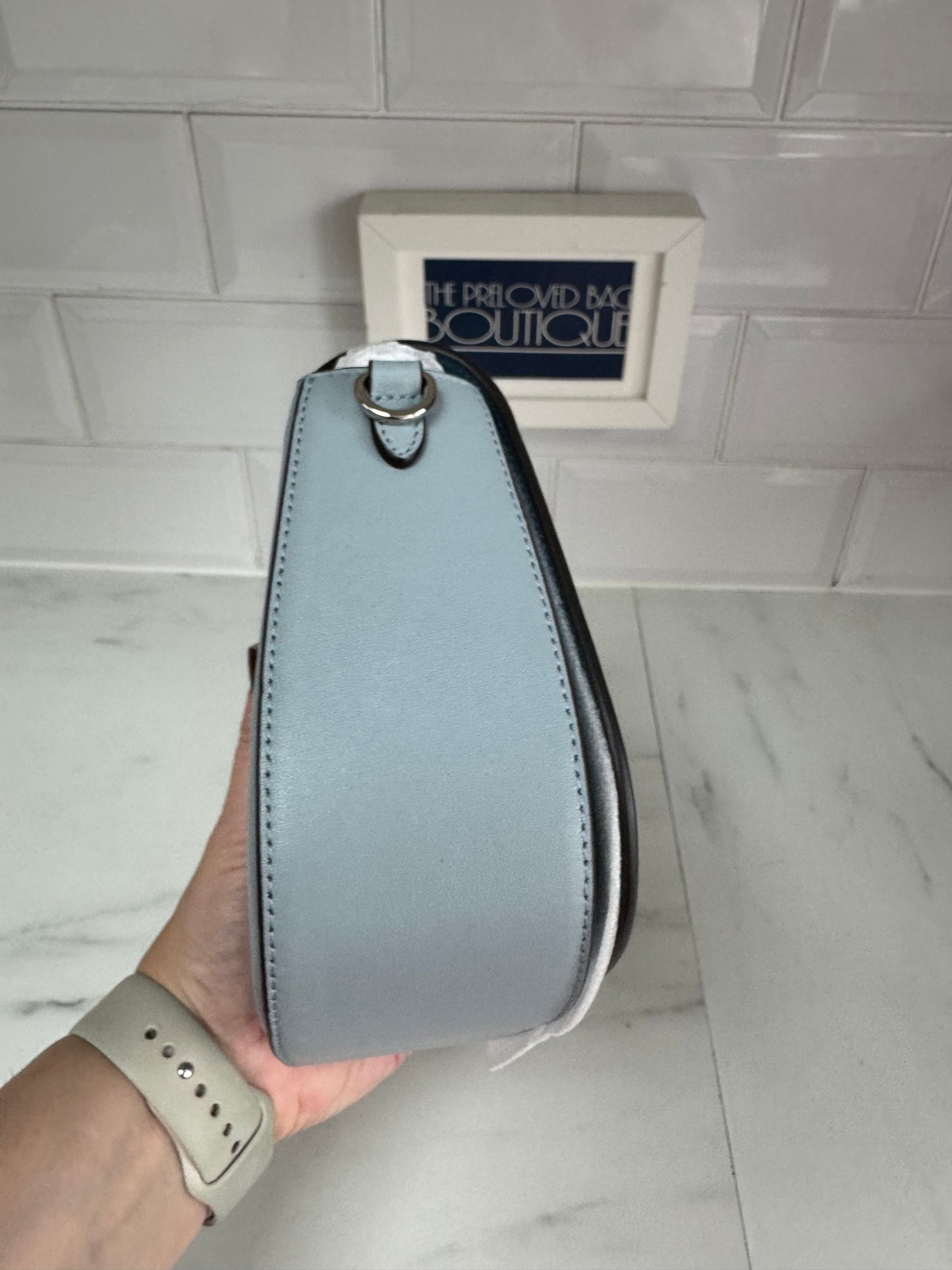 Mulberry Darley Satchel - Cloud