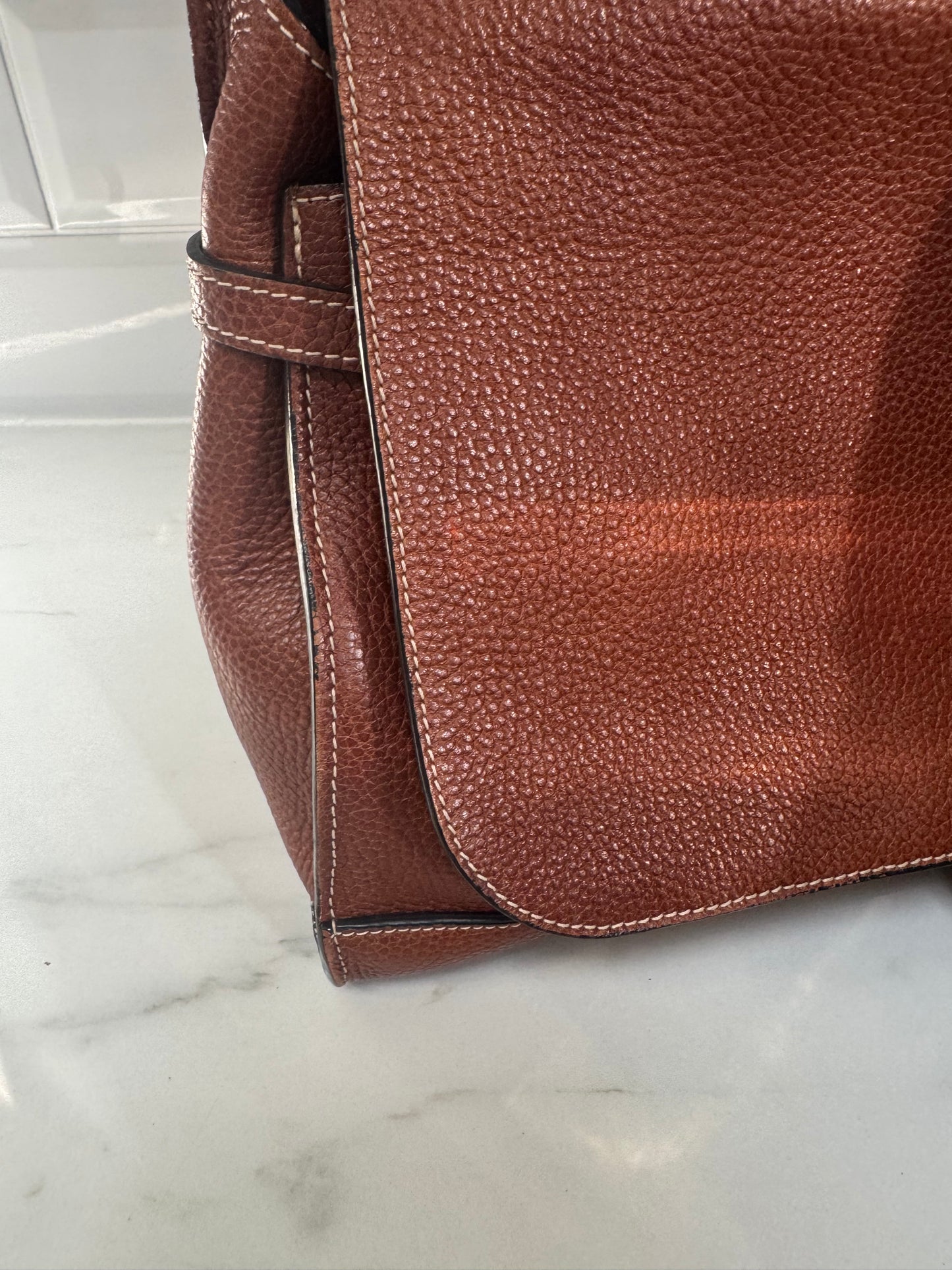 Mulberry Chiltern Satchel - Oak