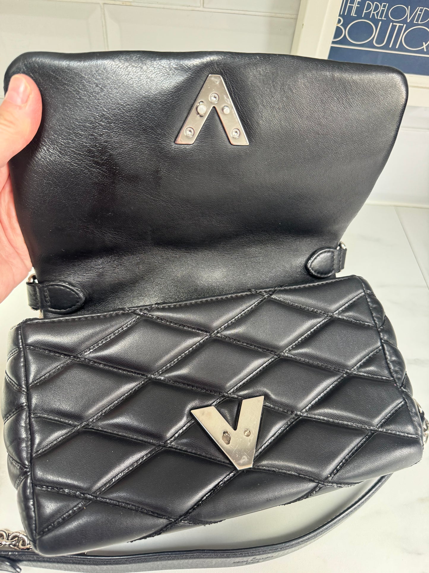Louis Vuitton Go-14 Malletage PM Quilted Leather - Black