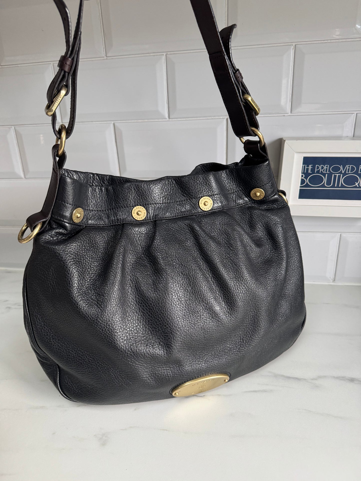 Mulberry Mitzy Messenger - Black