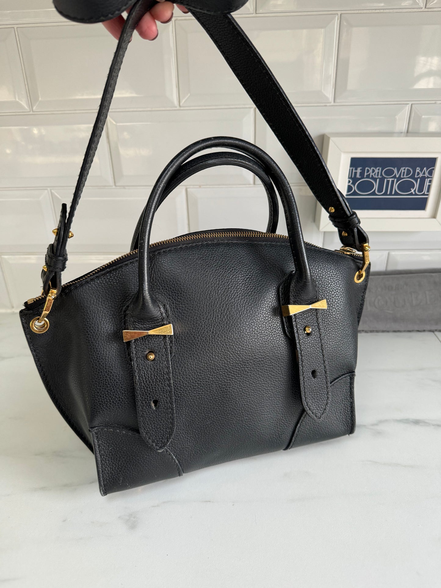 Alexander McQueen Small Legend Bag - Black