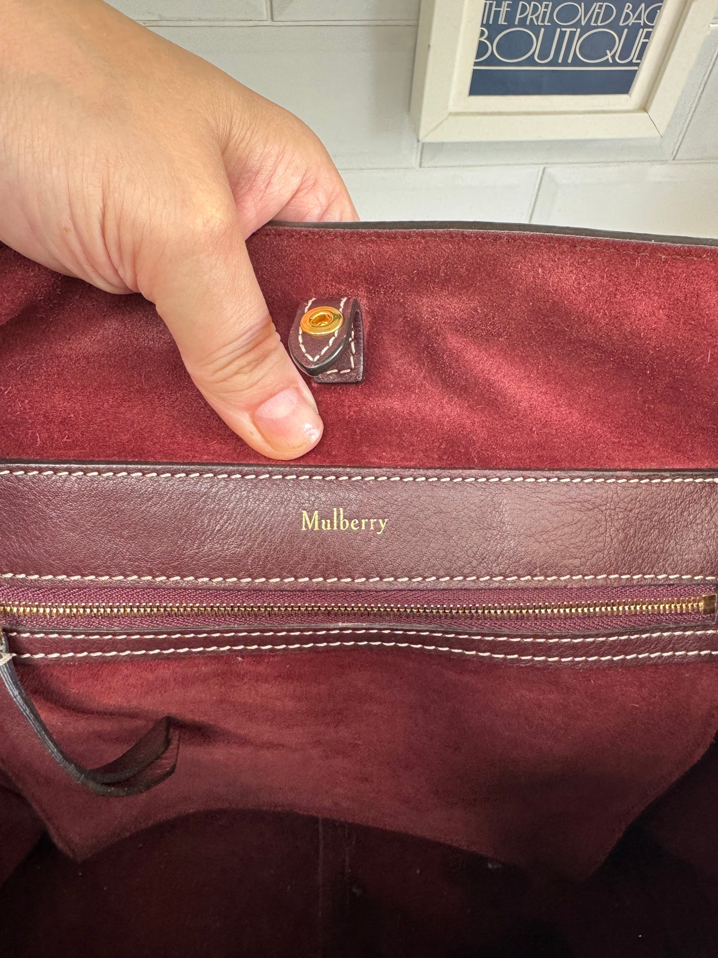 Mulberry Amberley Hoho - Oxblood