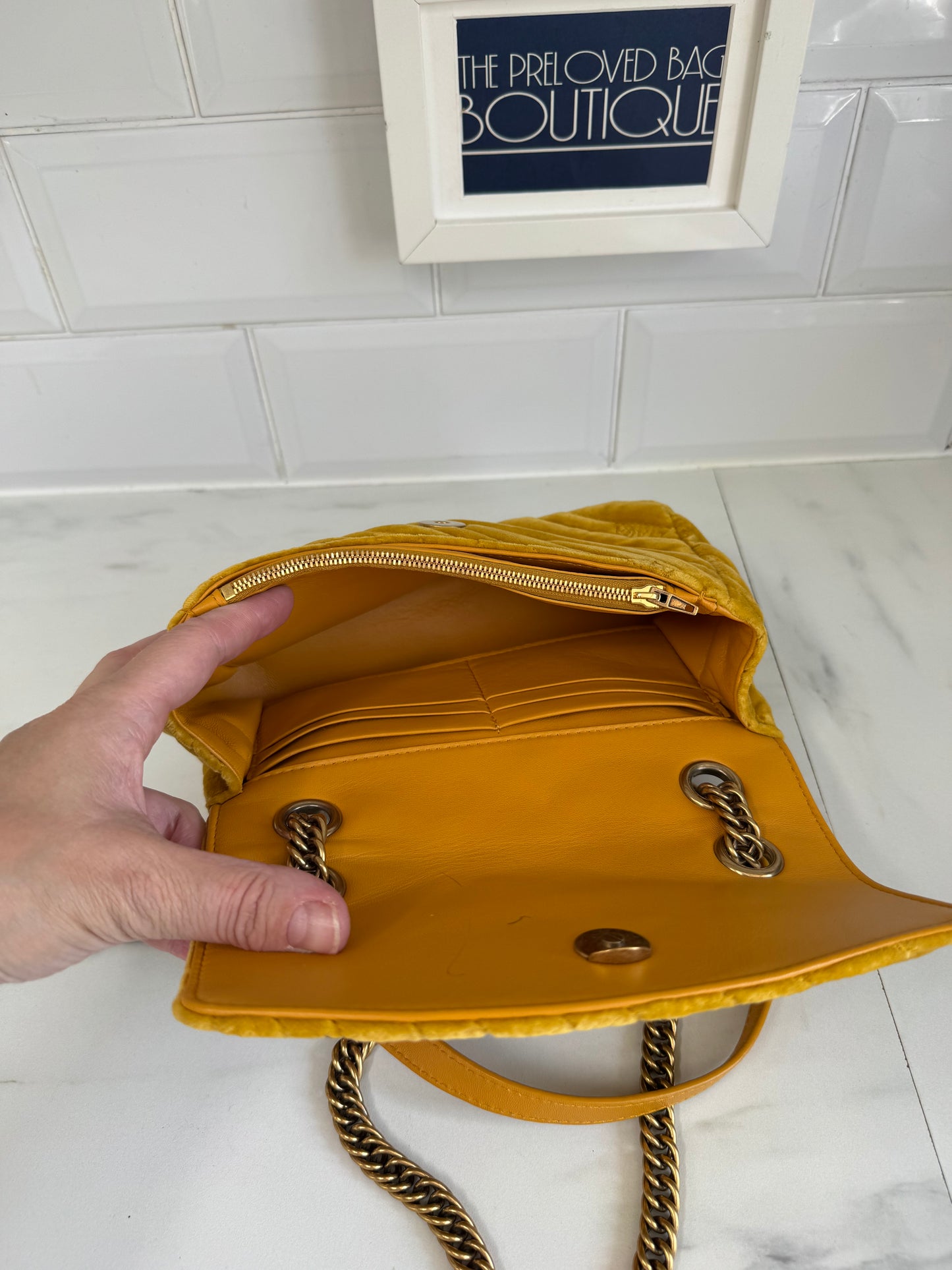 Balenciaga Camera Bag - Ochre/Mustard
