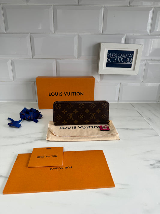 Louis Vuitton Clemence Bloom Wallet - Monogram