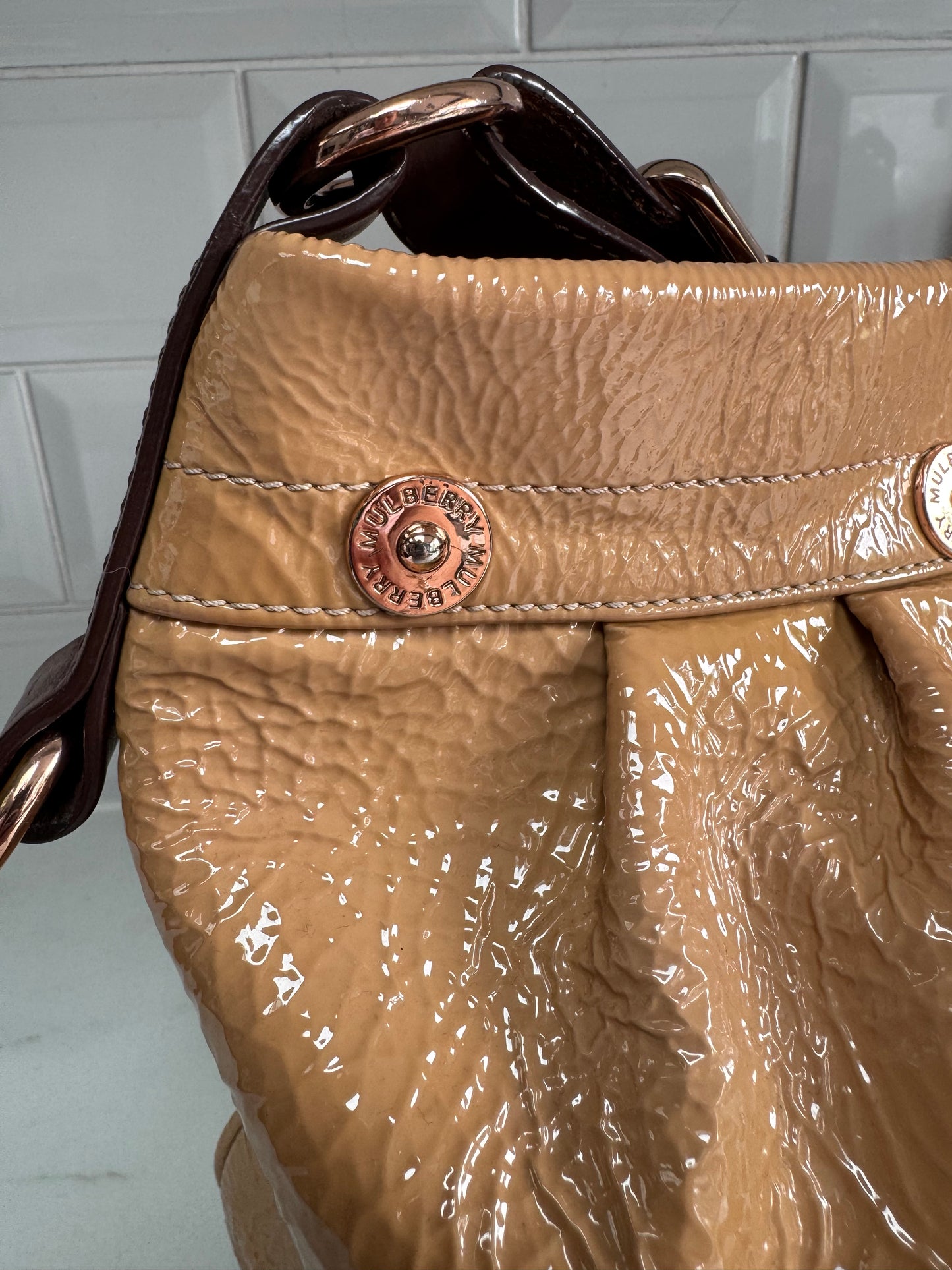 Mulberry Mitzy Messenger - Buttermilk