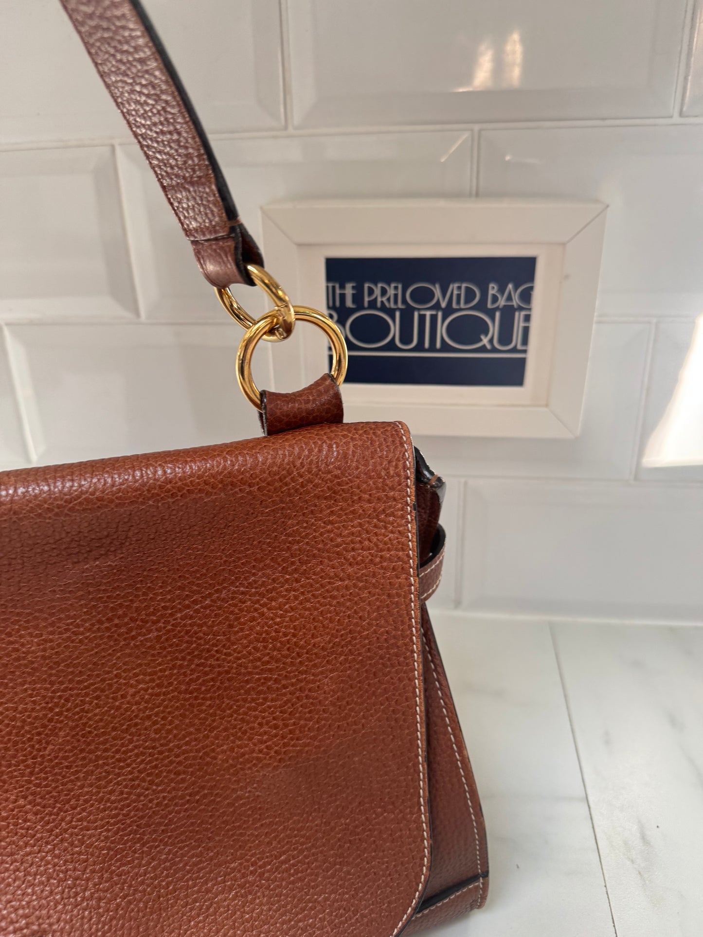 Mulberry Chiltern Satchel - Oak