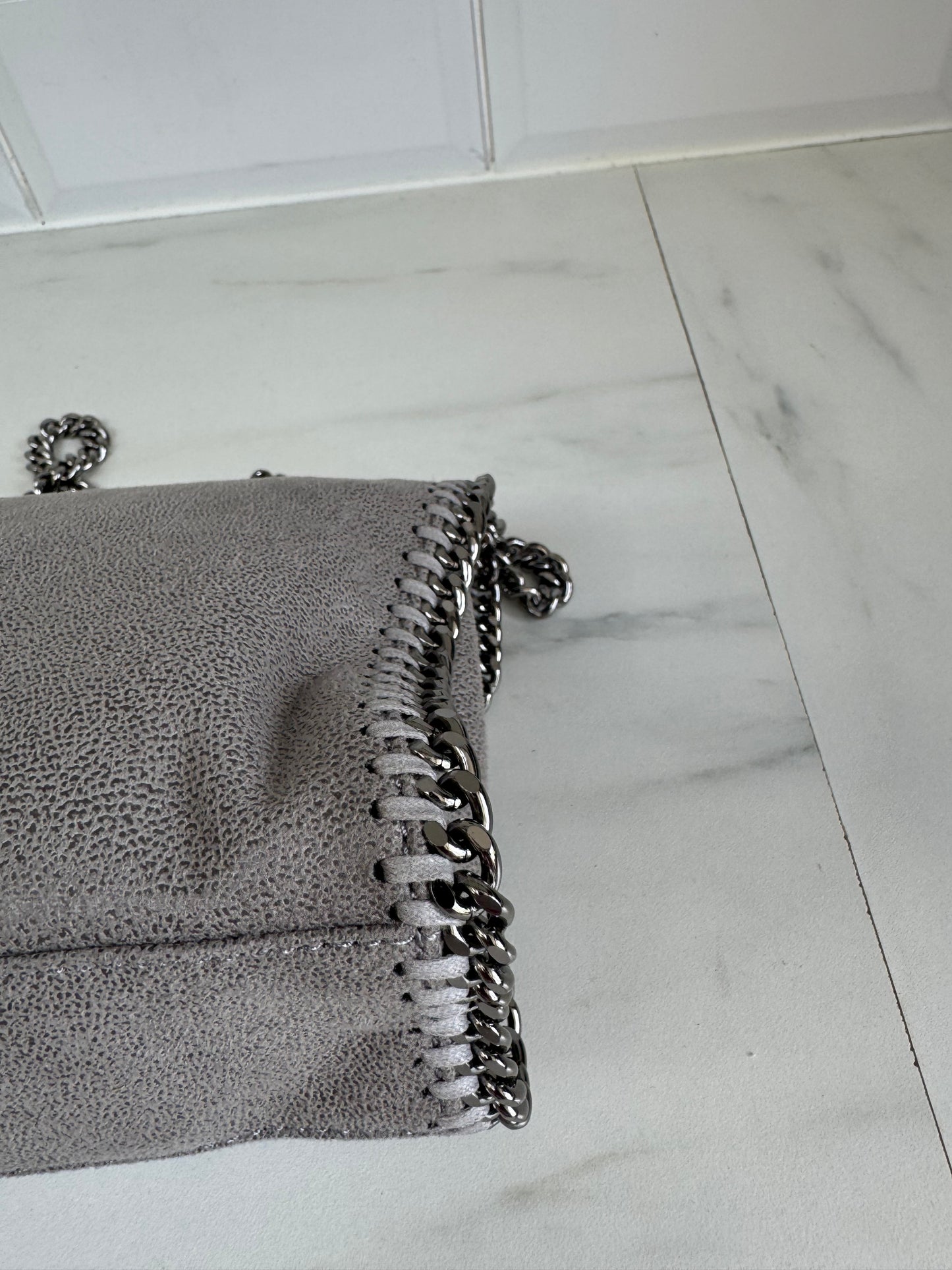 Stella McCartney Falabella Wallet Crossbody Bag - Grey