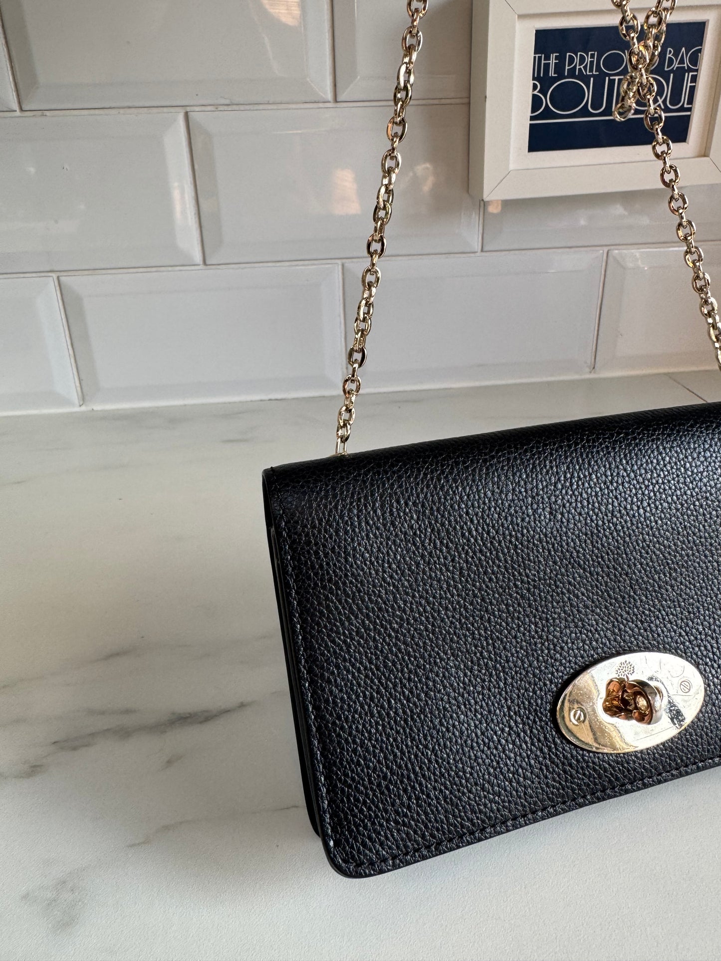 Mulberry Bayswater Clutch - Black