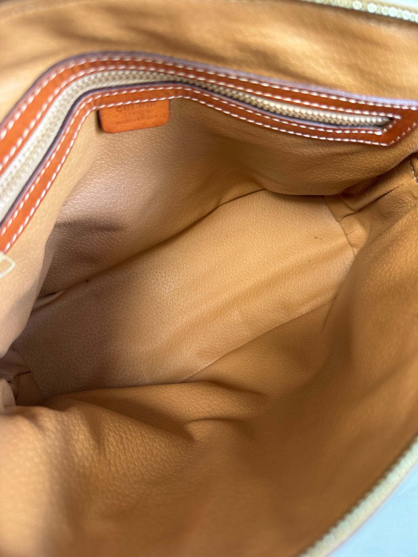 Celine Macadam Dome Bag - Monogram Brown