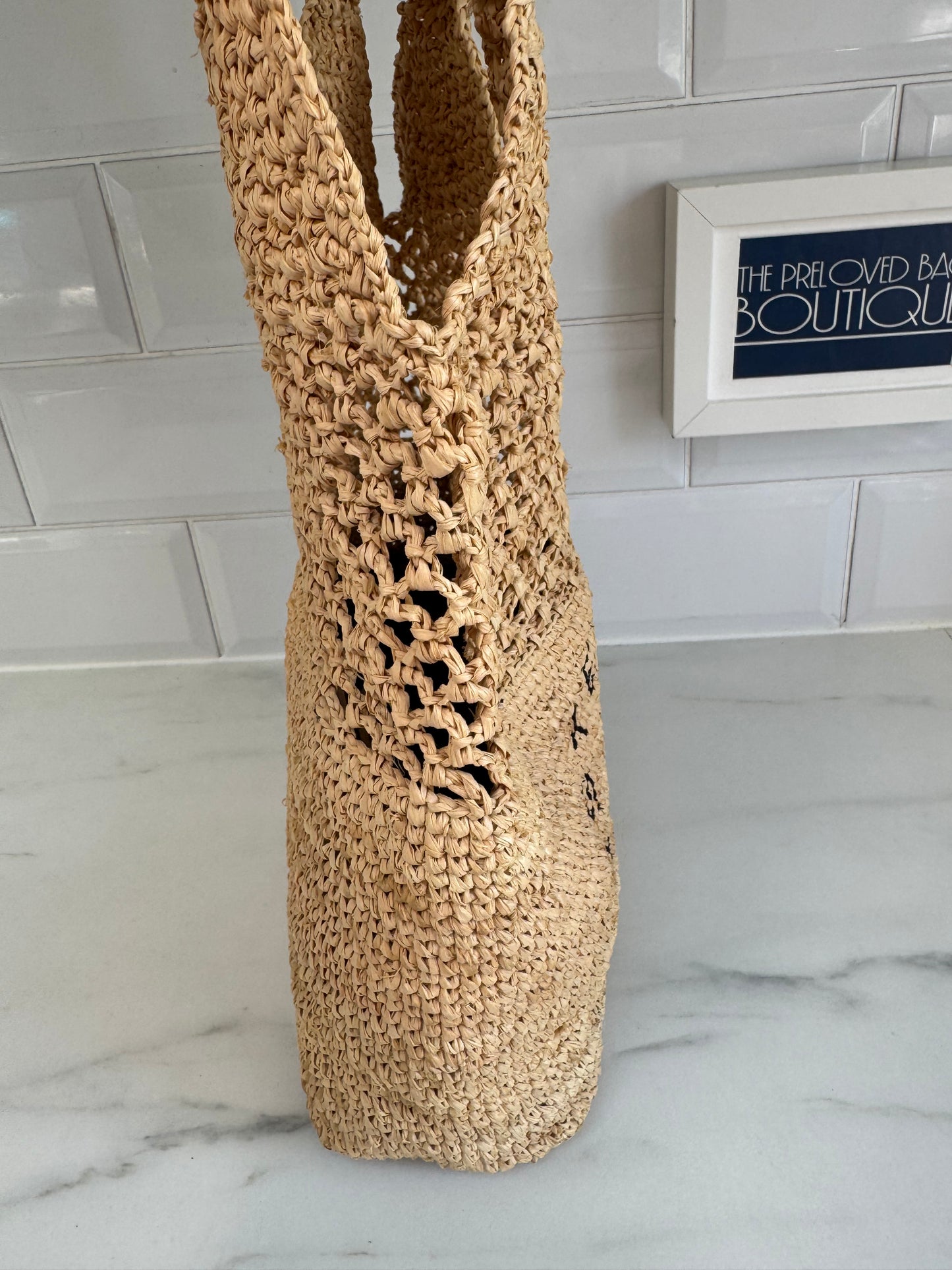 Stella McCartney Rafia Bag - Beige