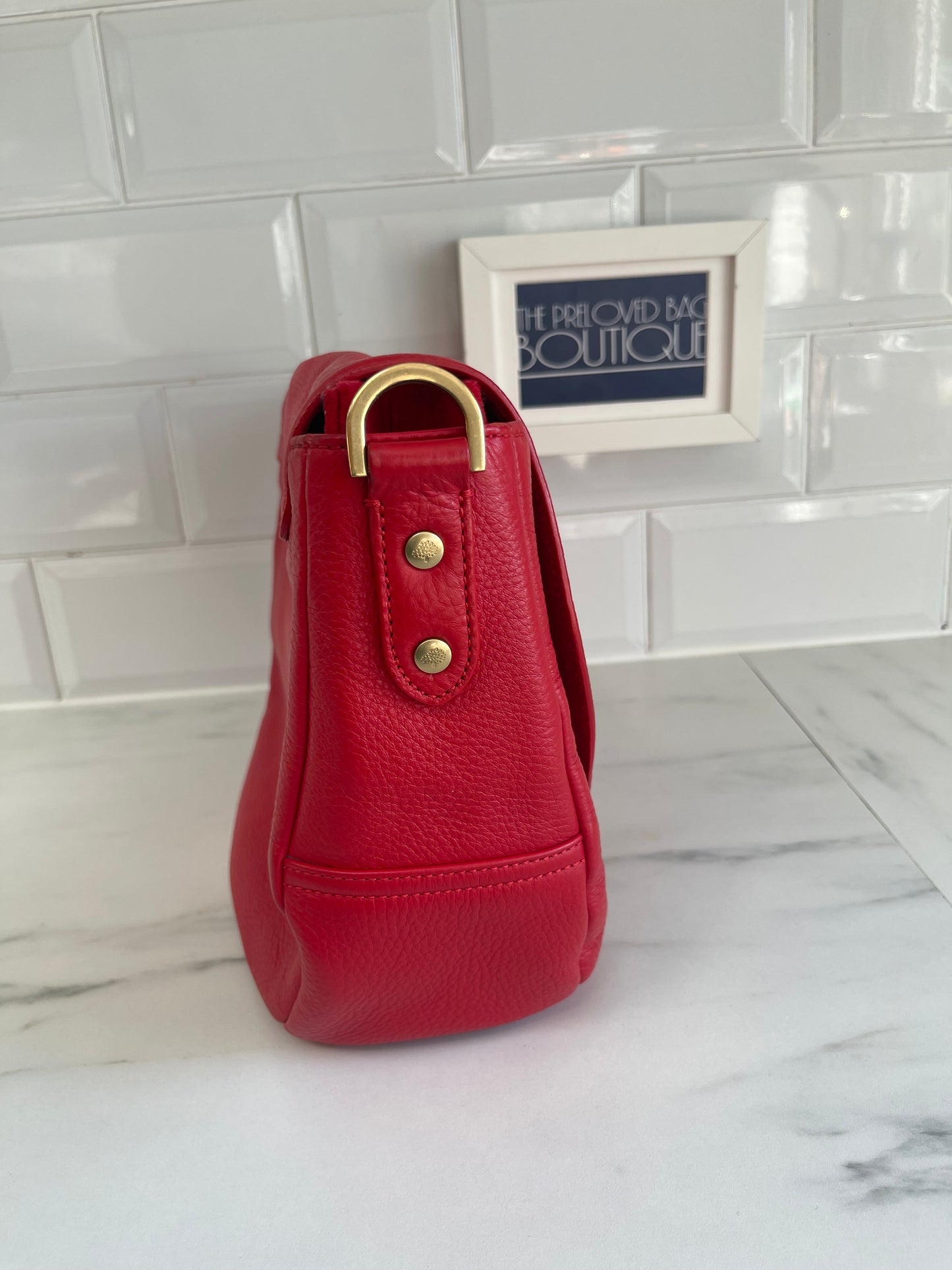 Mulberry Effie Satchel - Red