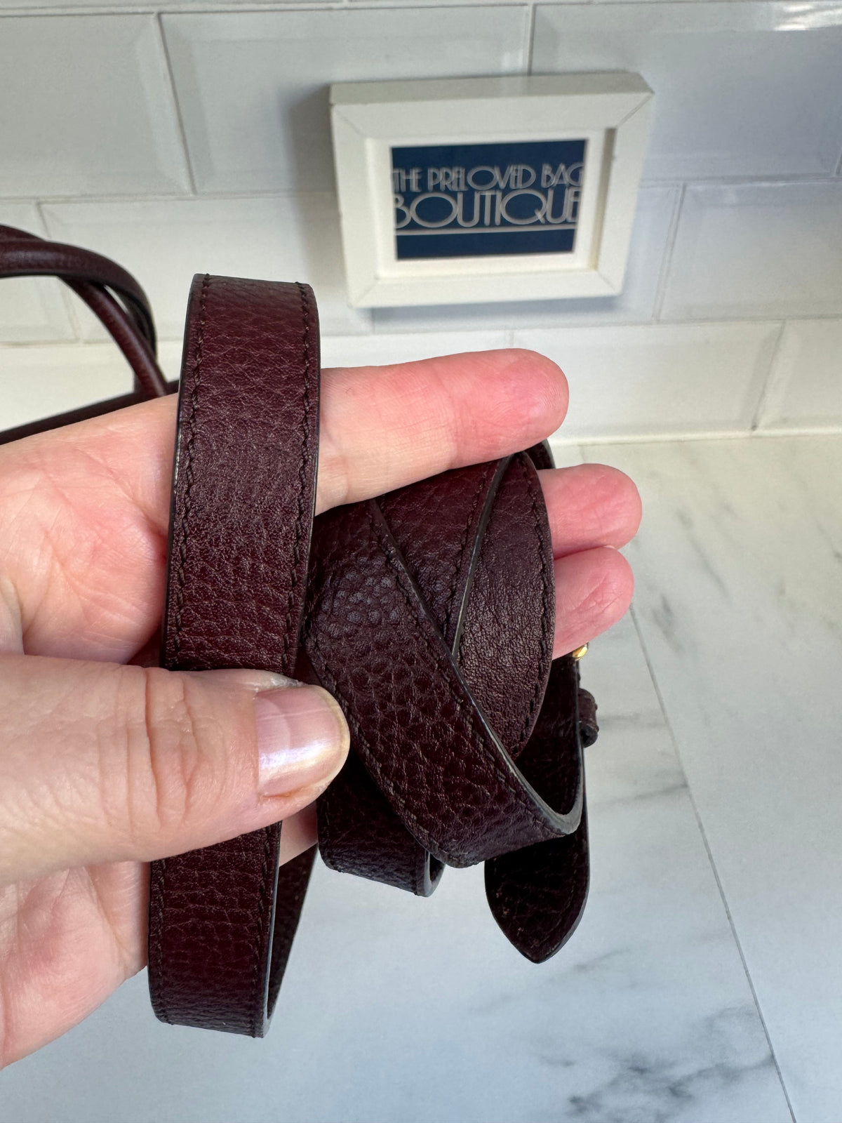Mulberry Small Bayswater - Oxblood
